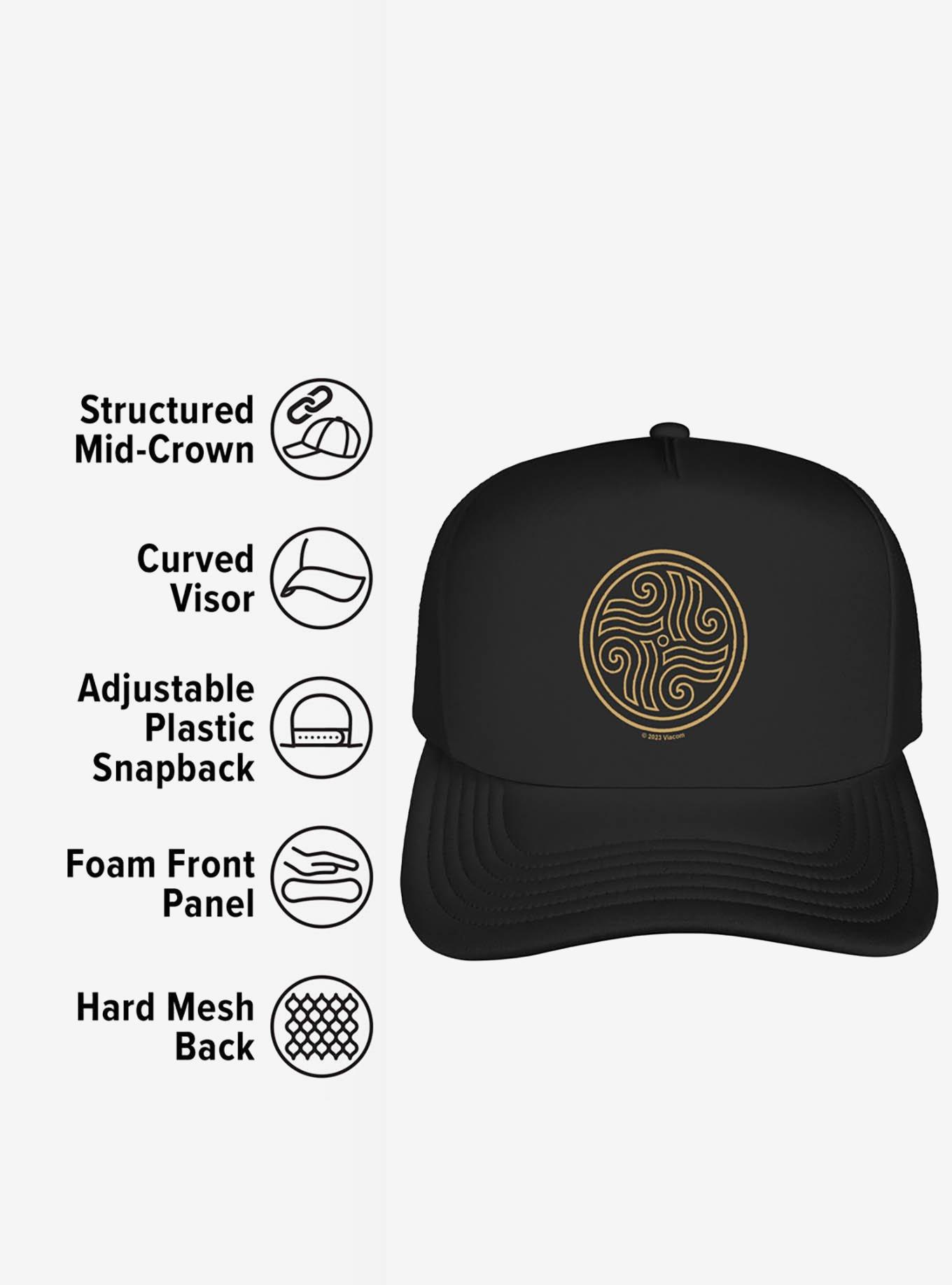 Avatar: The Last Airbender Element Symbols Foam Trucker Hat, , alternate