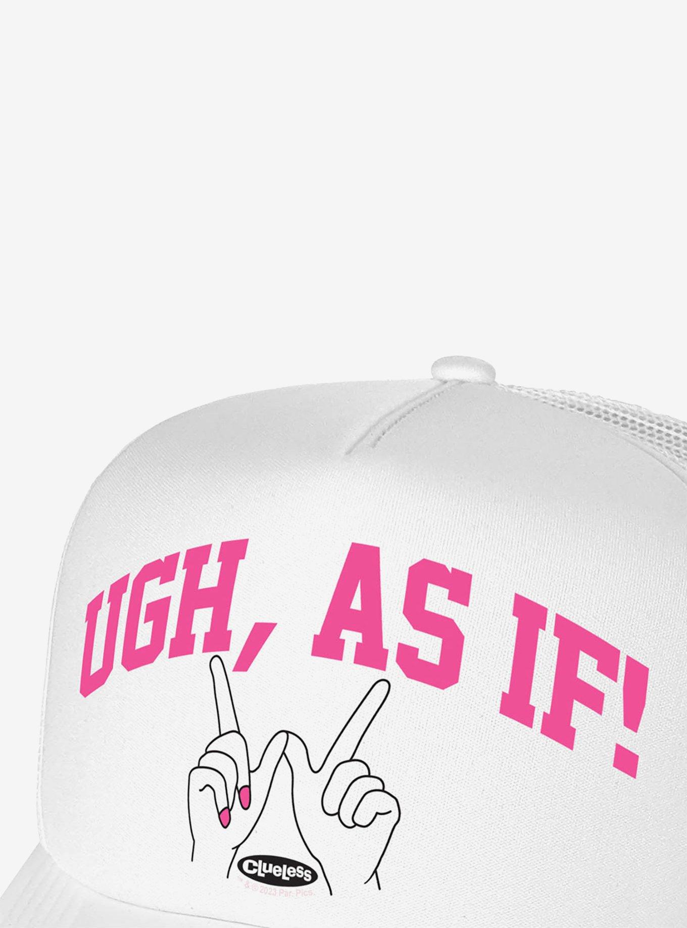 Clueless Totally Clueless As If Foam Trucker Hat, , hi-res