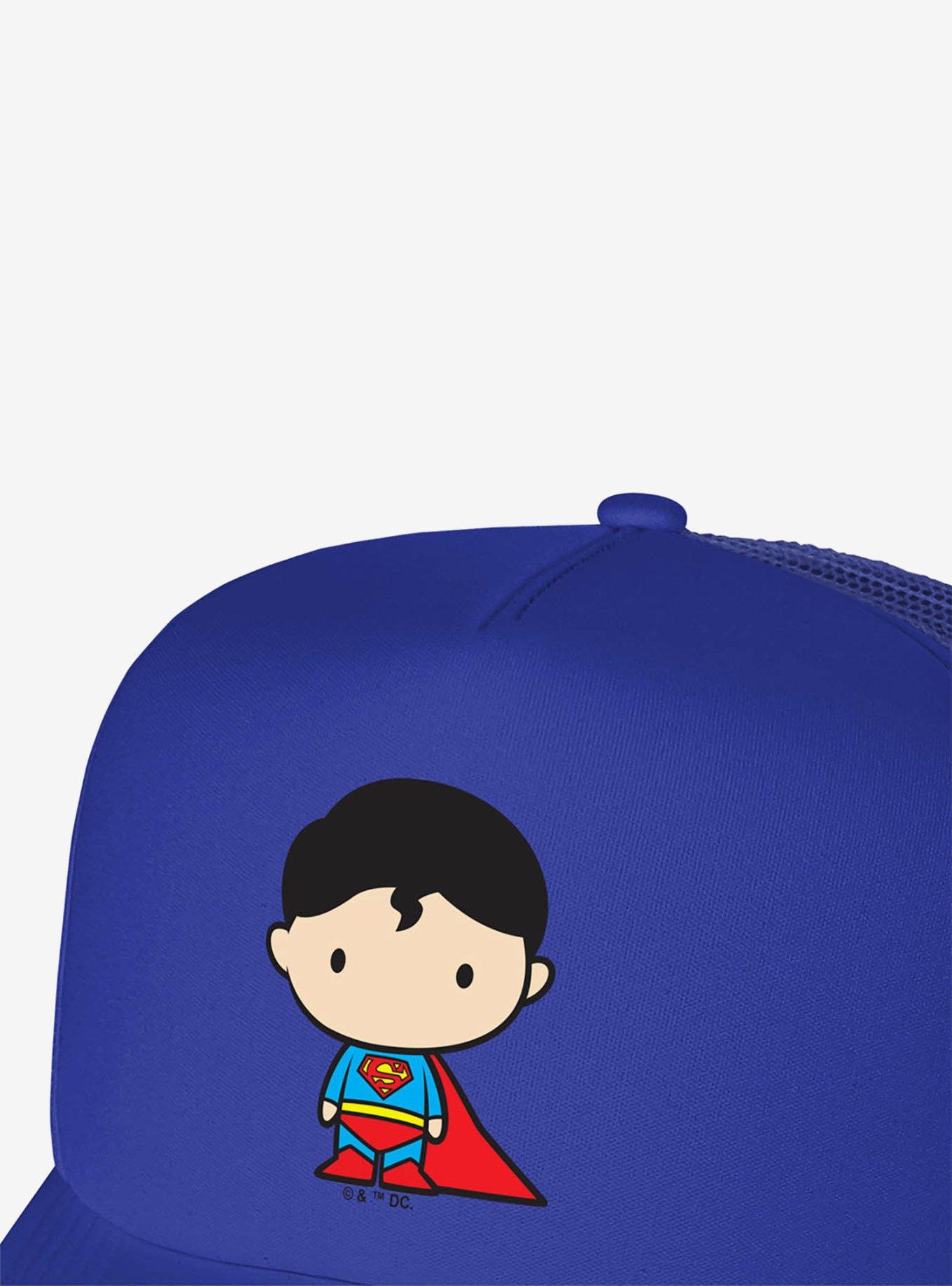 Superman Cute Chibi Character Foam Trucker Hat, , hi-res