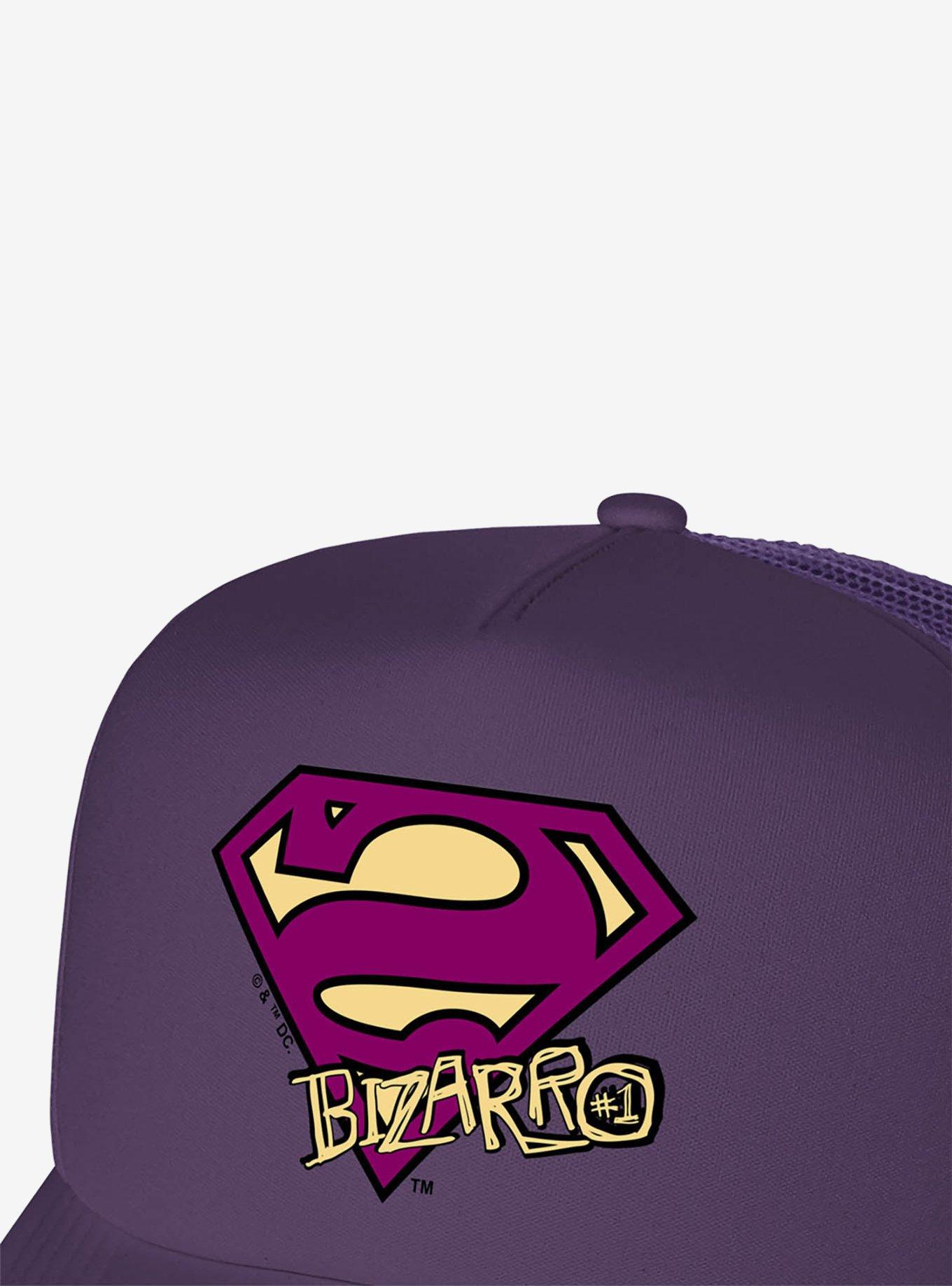 Superman Bizarro Shield Logo Foam Trucker Hat, , hi-res