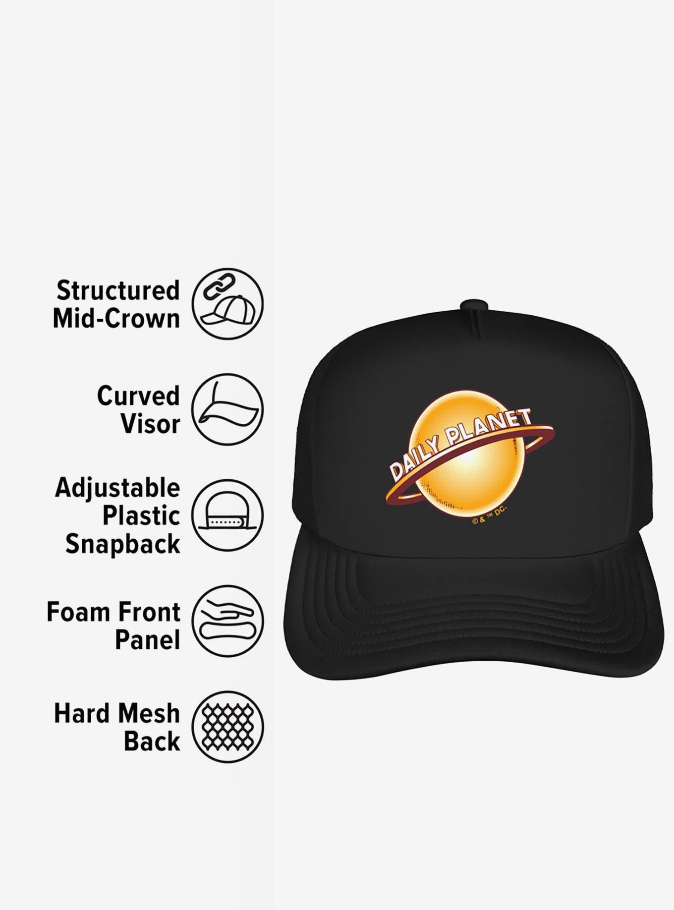 Superman Daily Planet Foam Trucker Hat, , alternate