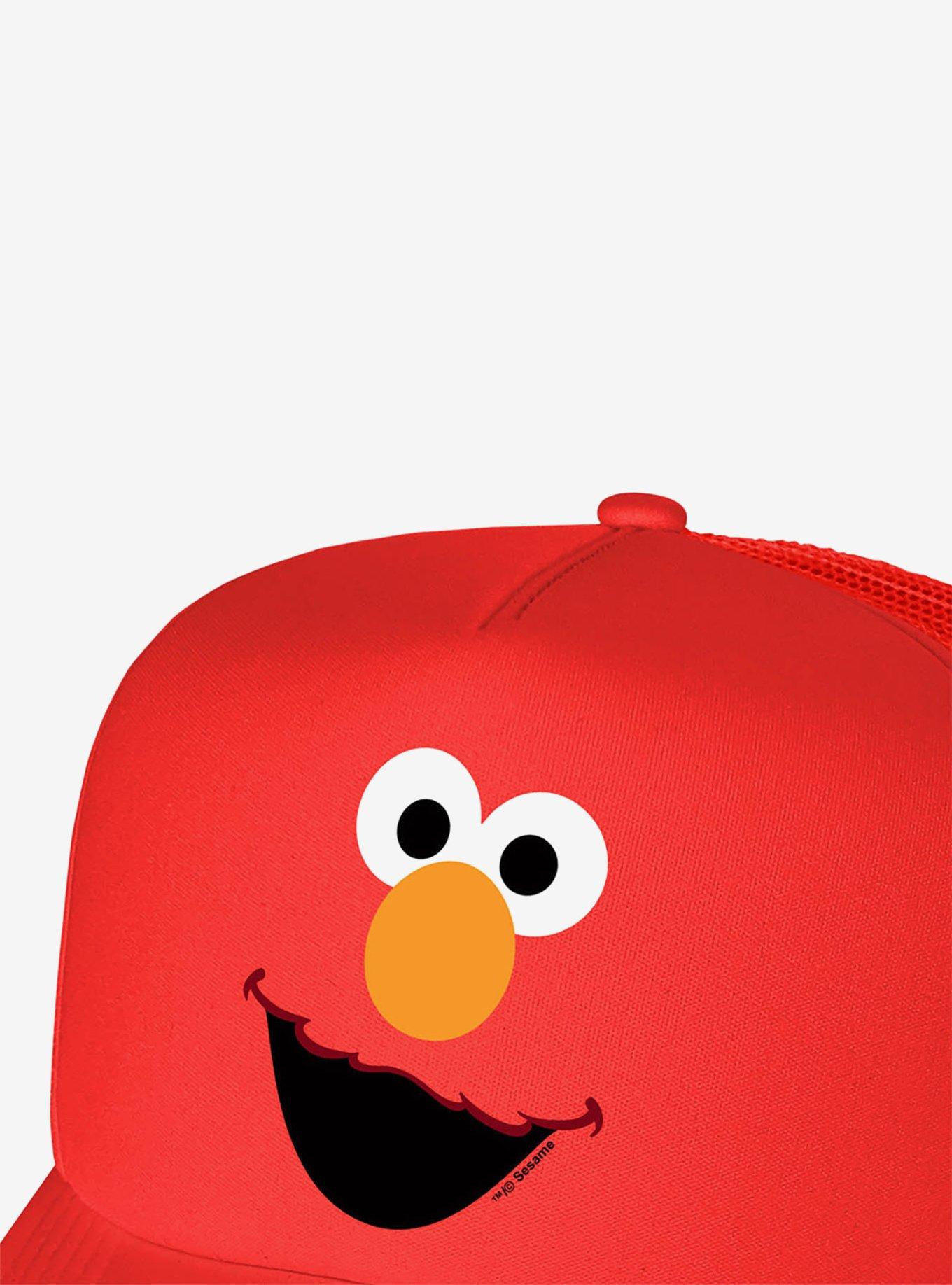 Sesame Street Elmo Face Foam Trucker Hat, , hi-res