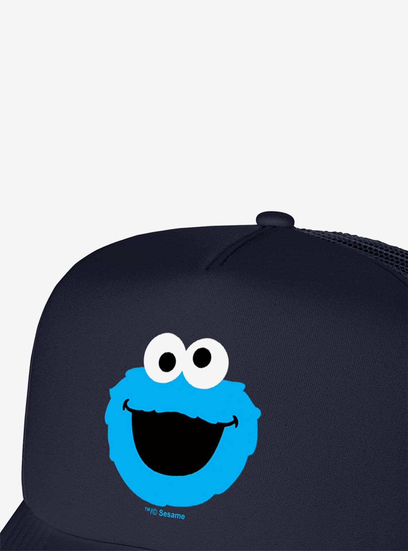 Sesame Street Cookie Monster Head Foam Trucker Hat, , hi-res