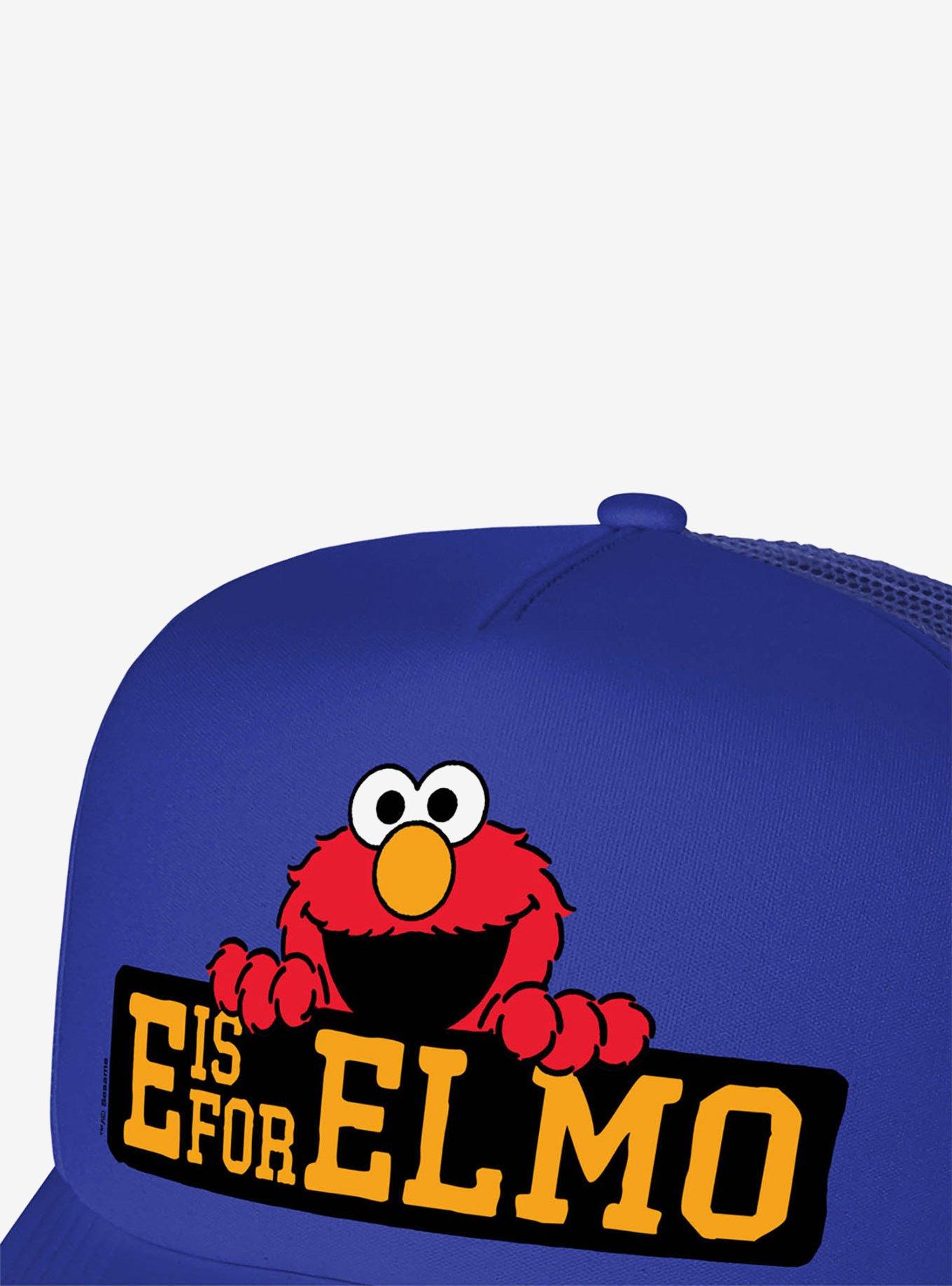 Sesame Street E is for Elmo Foam Trucker Hat, , hi-res