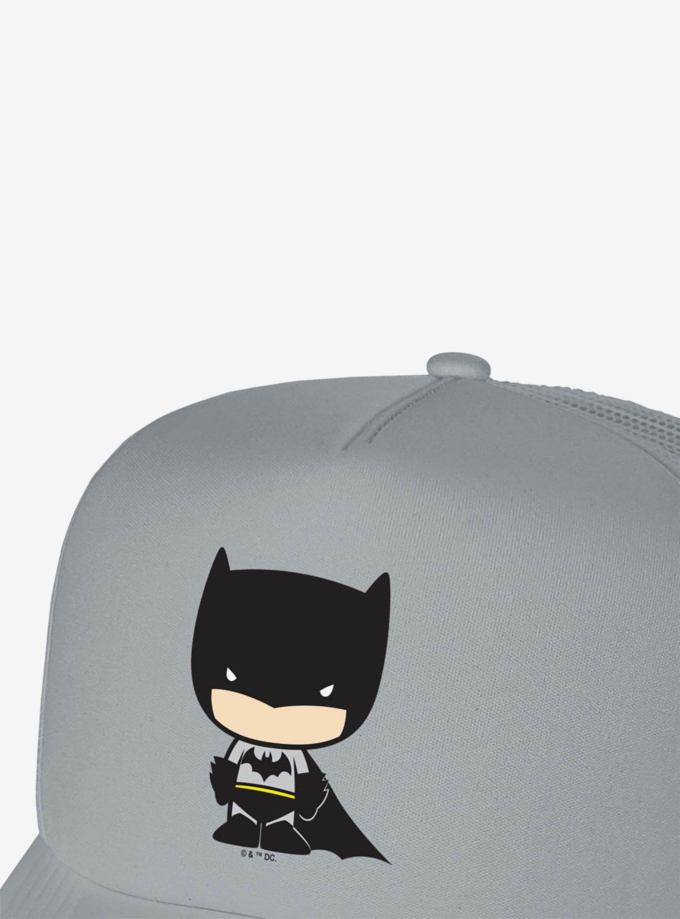 Batman Cute Chibi Character Foam Trucker Hat, , hi-res