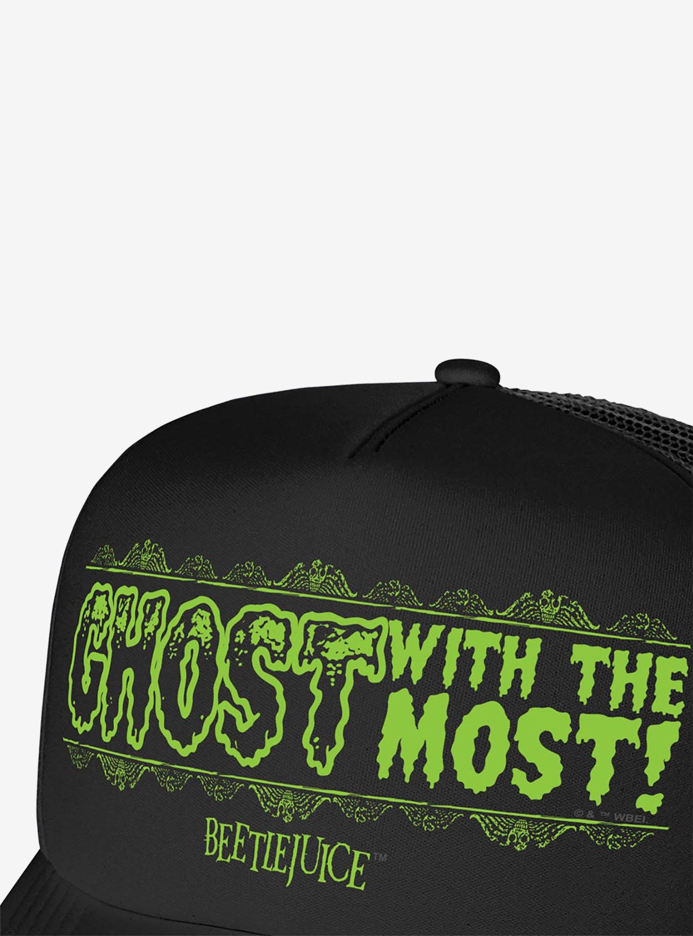 Beetlejuice Ghost With The Most Foam Trucker Hat, , hi-res