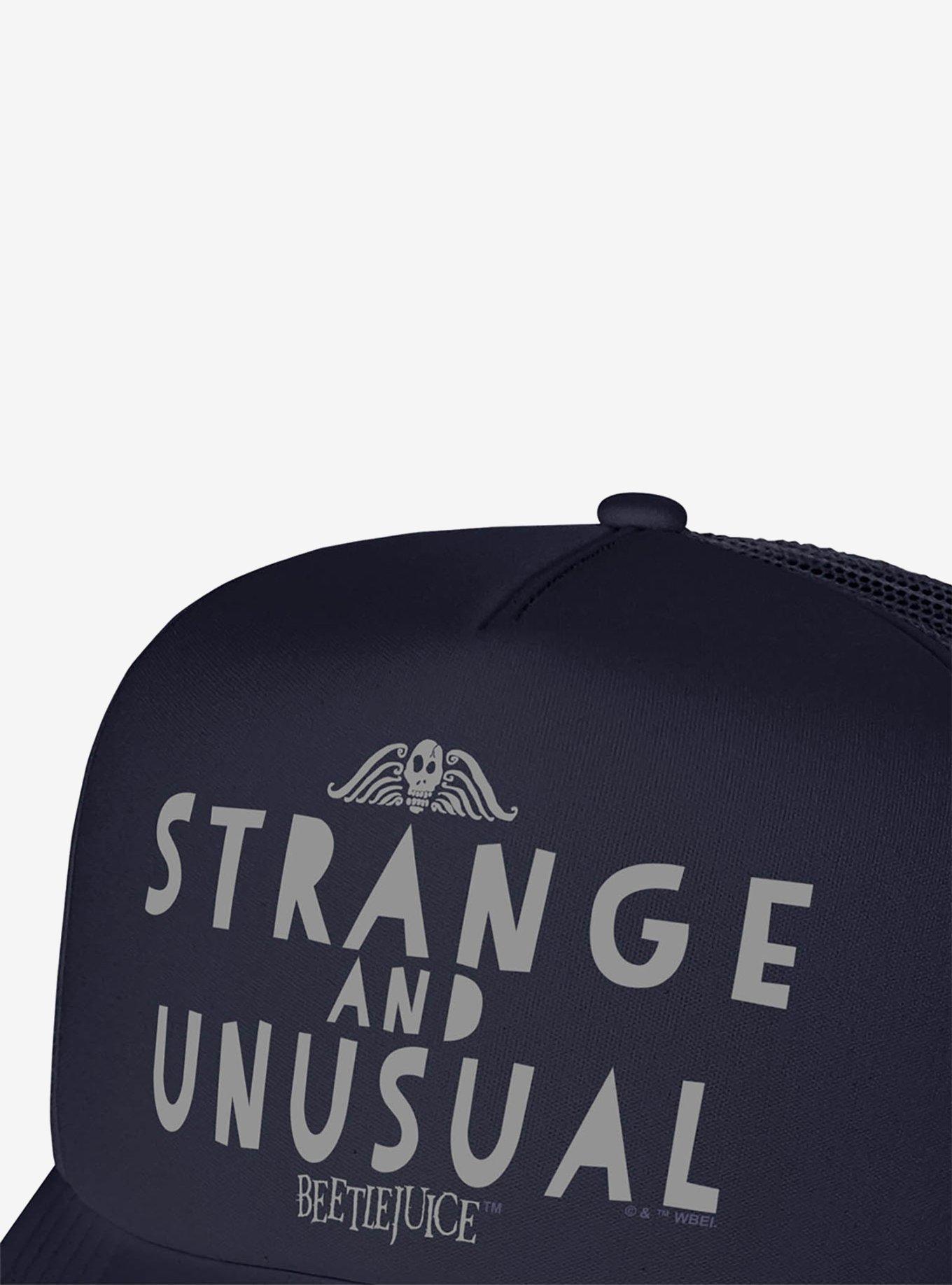 Beetlejuice Strange And Unusual Foam Trucker Hat, , hi-res