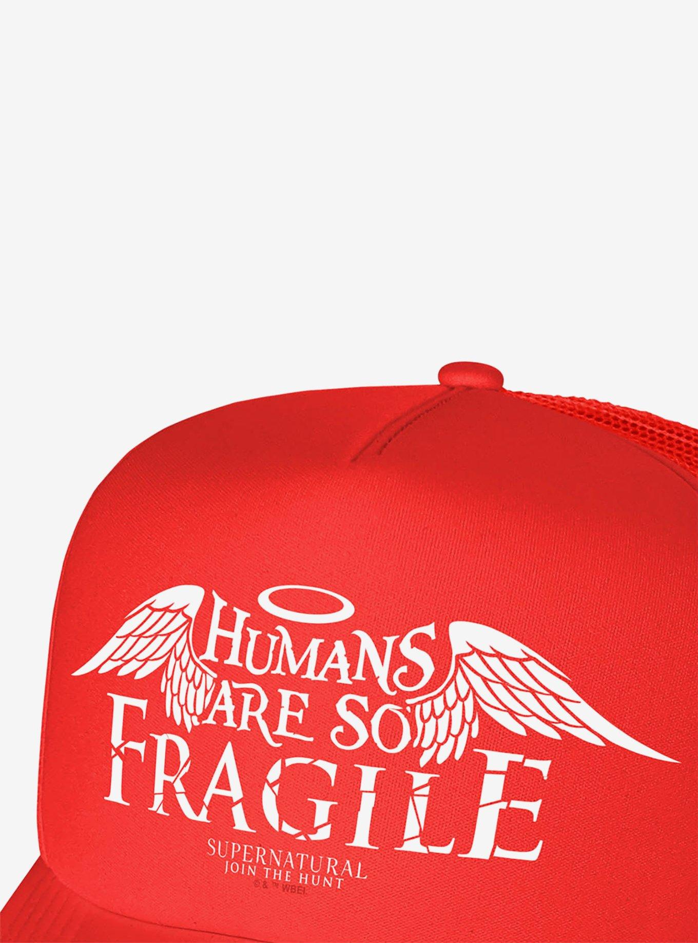 Supernatural Humans Are So Fragile Foam Trucker Hat, , hi-res