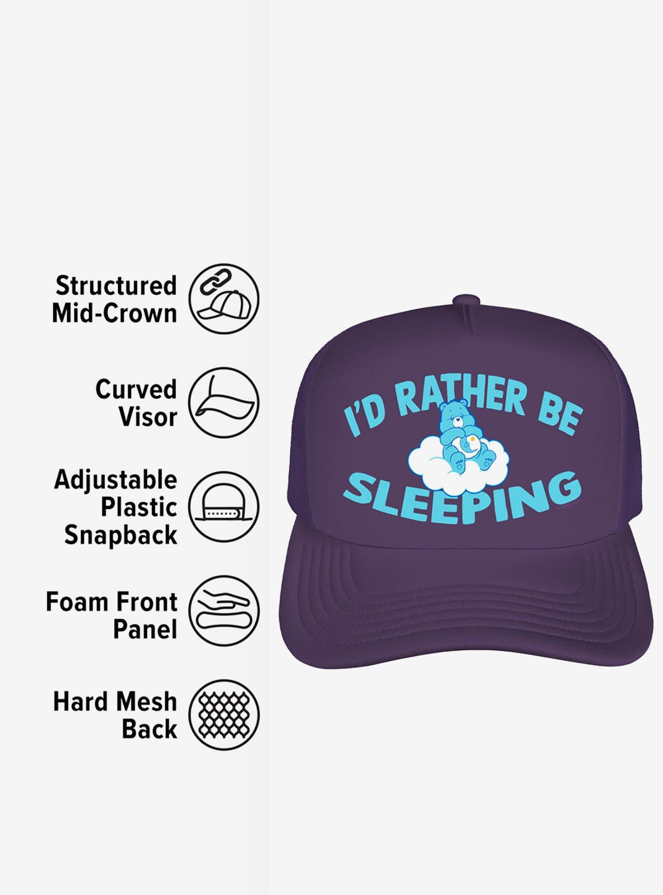 Care Bears I'd Rather Be Sleeping Foam Trucker Hat, , alternate