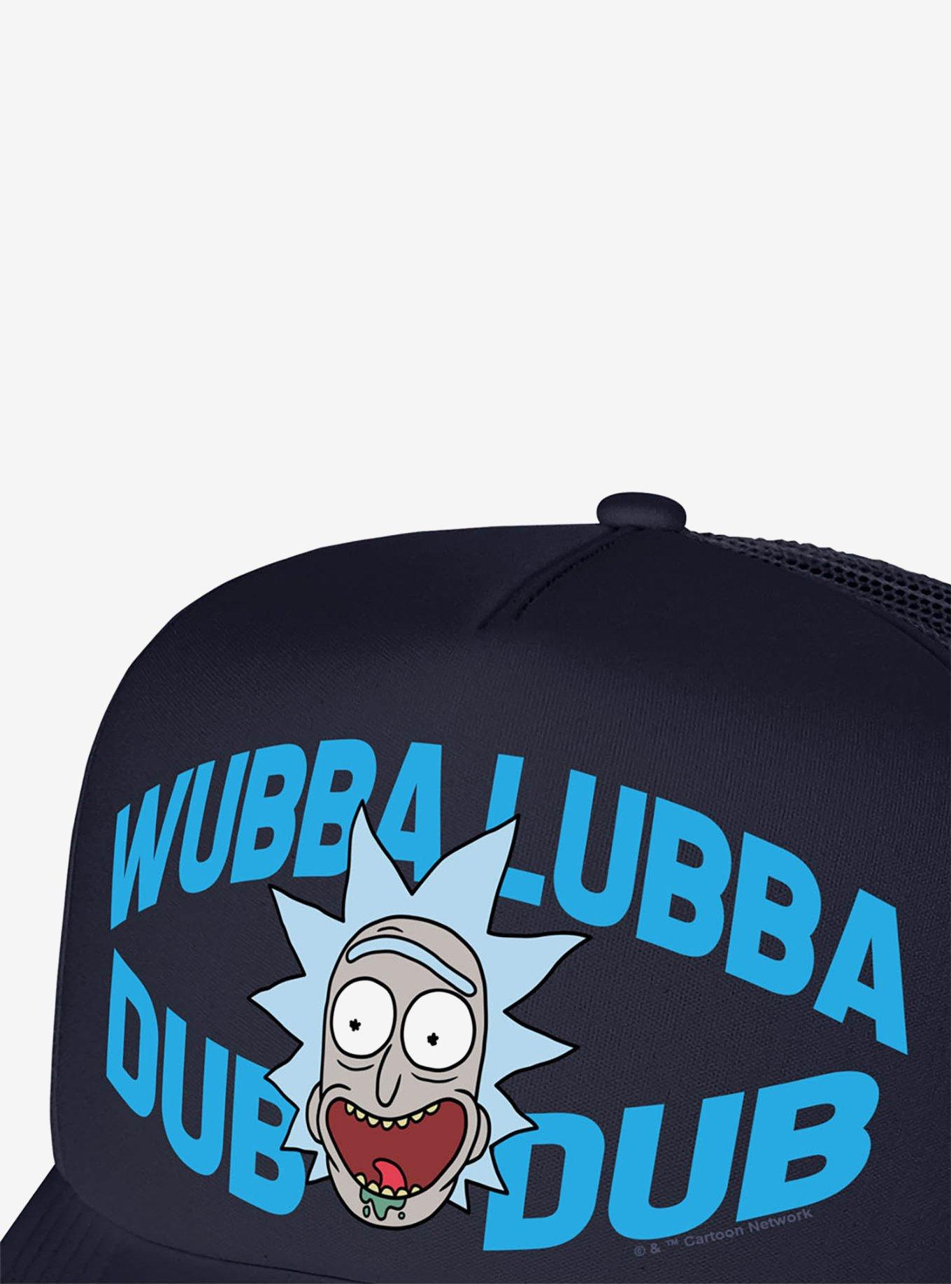 Rick And Morty Wubba Lubba Dub Dub Foam Trucker Hat, , hi-res