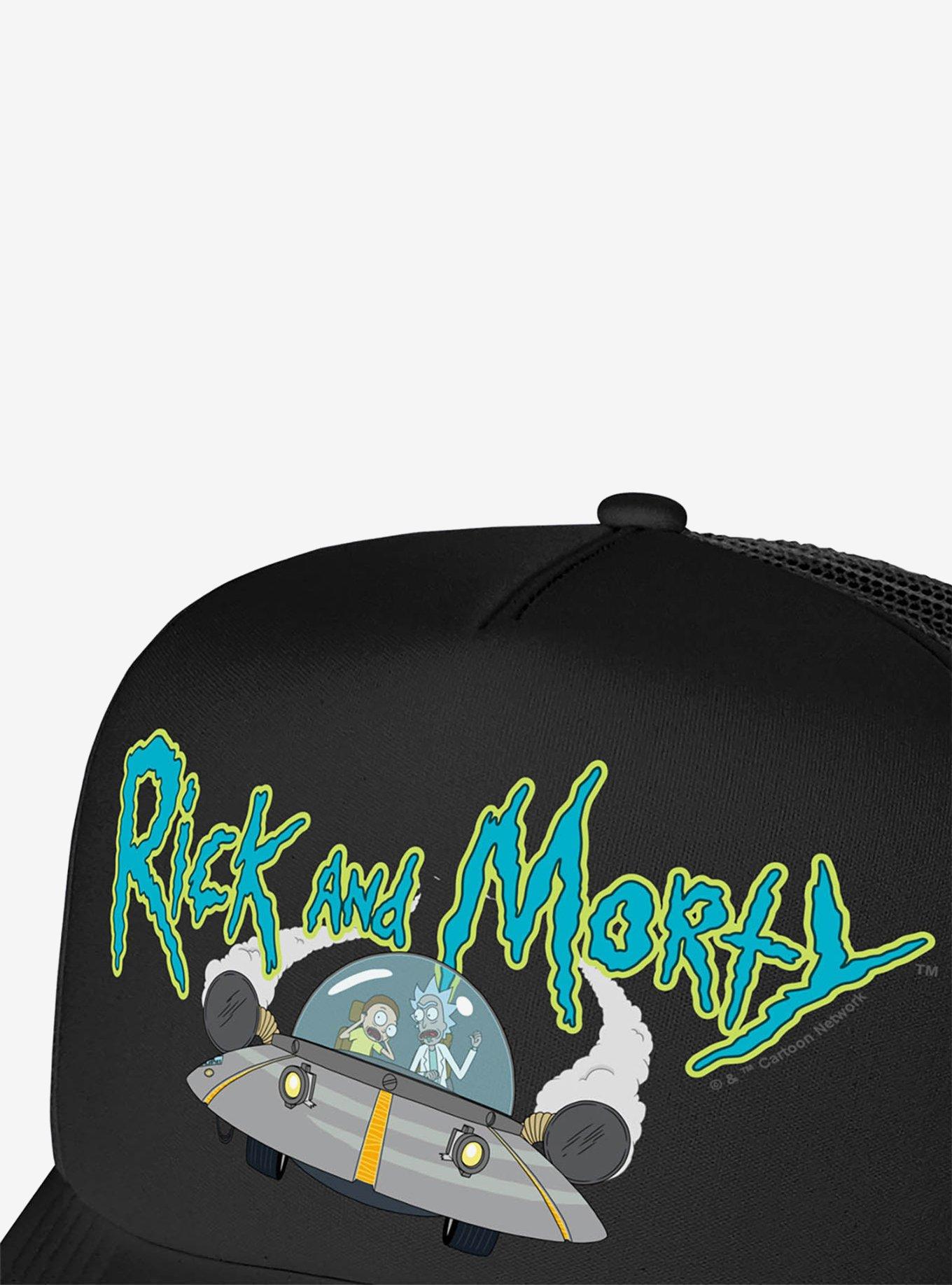 Rick And Morty In Space Foam Trucker Hat, , hi-res