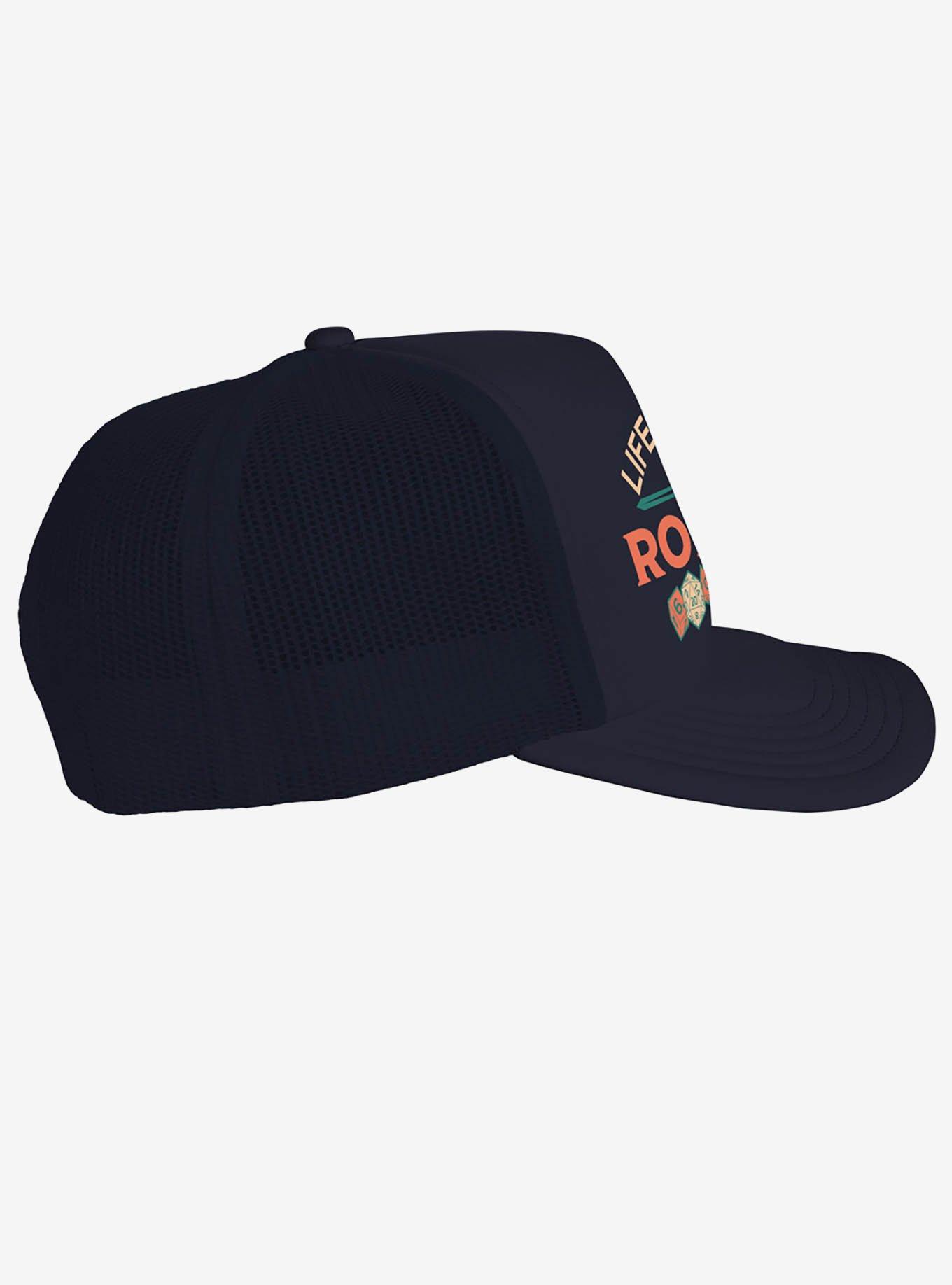 Dungeons And Dragons Life Is Better Rolling Dice Foam Trucker Hat, , alternate