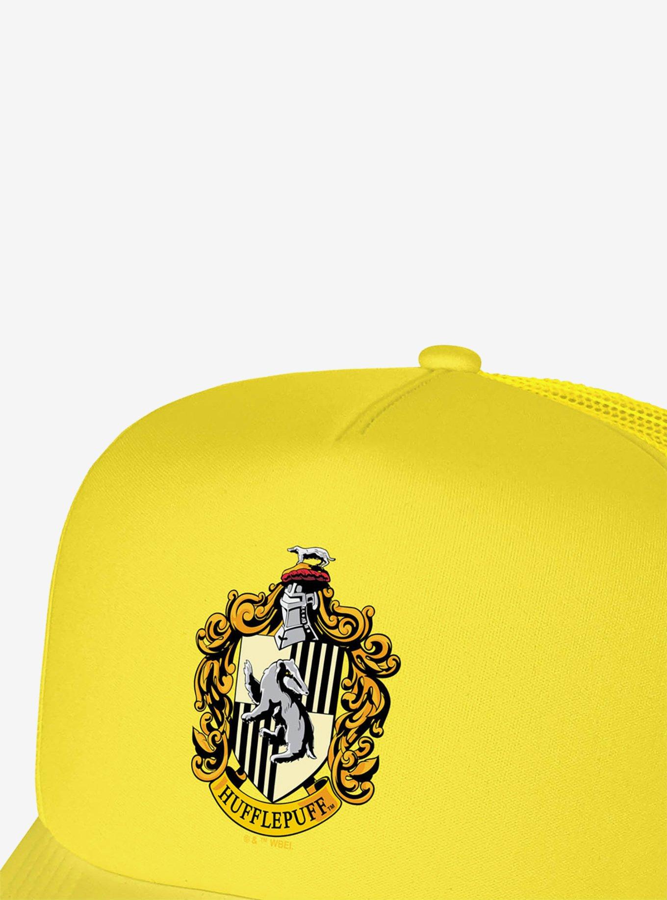 Harry Potter Hufflepuff Crest Foam Trucker Hat, , hi-res