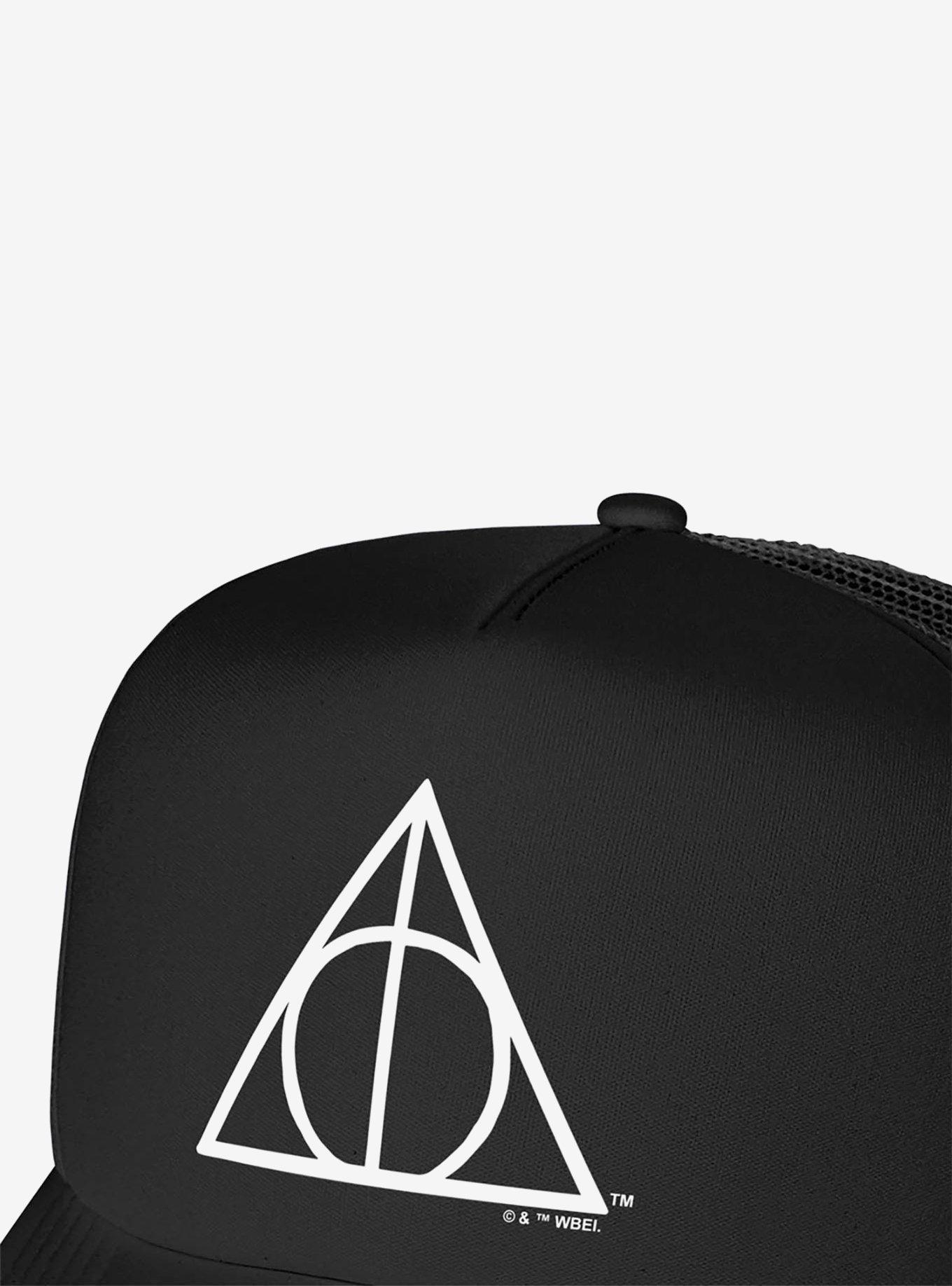 Harry Potter Deathly Hallows Symbol Foam Trucker Hat, , hi-res