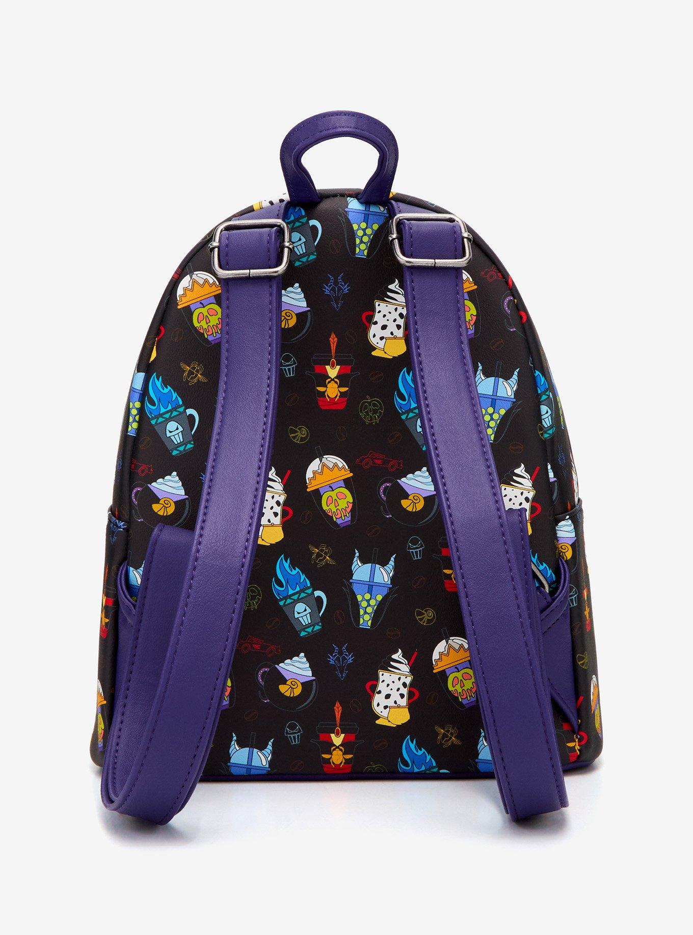 Loungefly Disney Villains Drinks Mini Backpack, , alternate