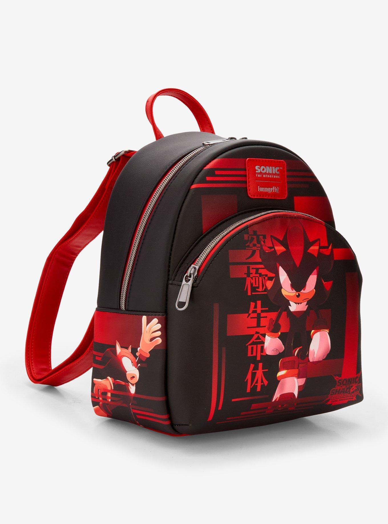 Loungefly Sonic X Shadow Generations: Dark Beginnings Shadow Mini Backpack, , hi-res