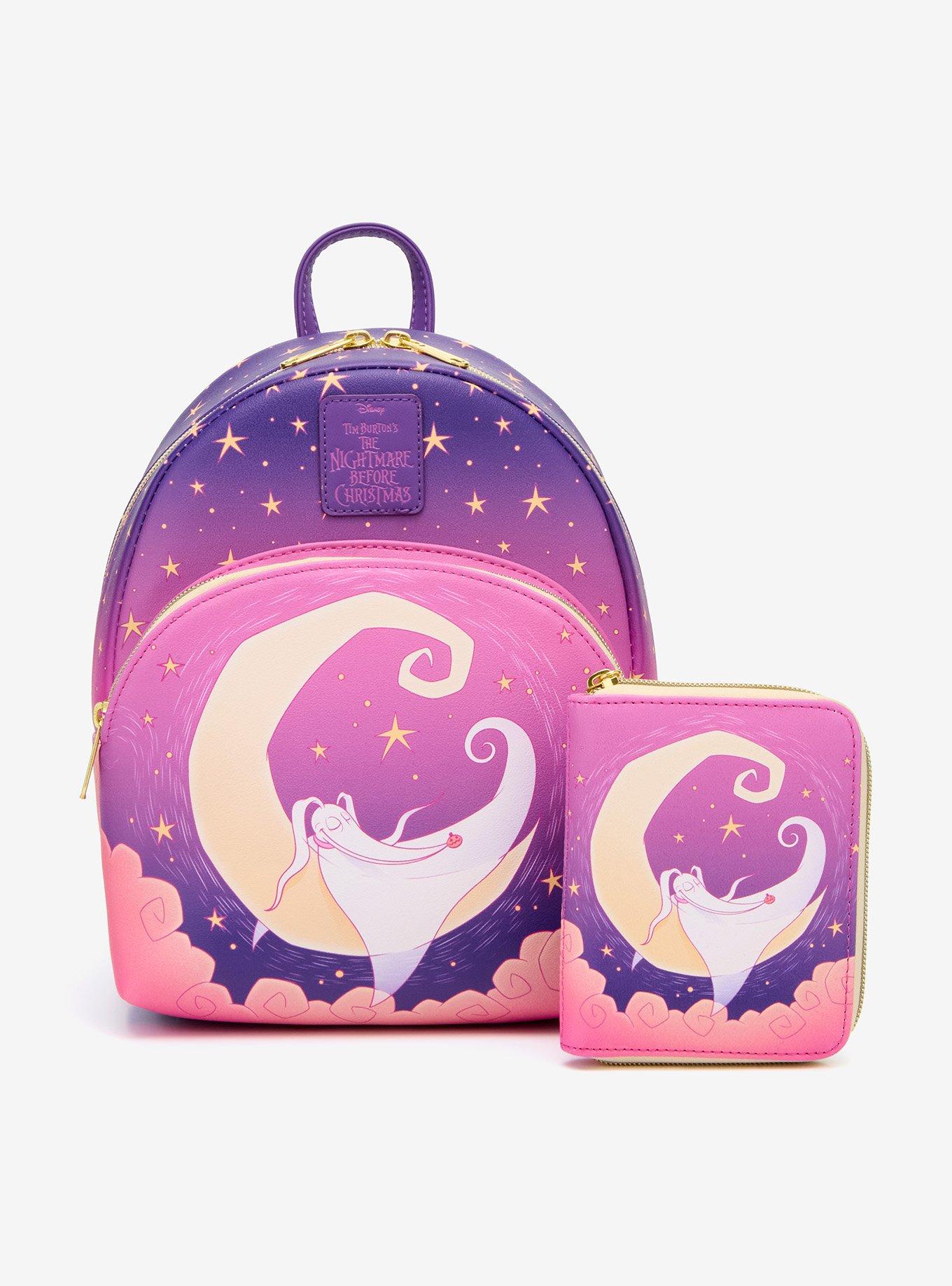 Loungefly The Nightmare Before Christmas Zero Moon Mini Backpack, , alternate
