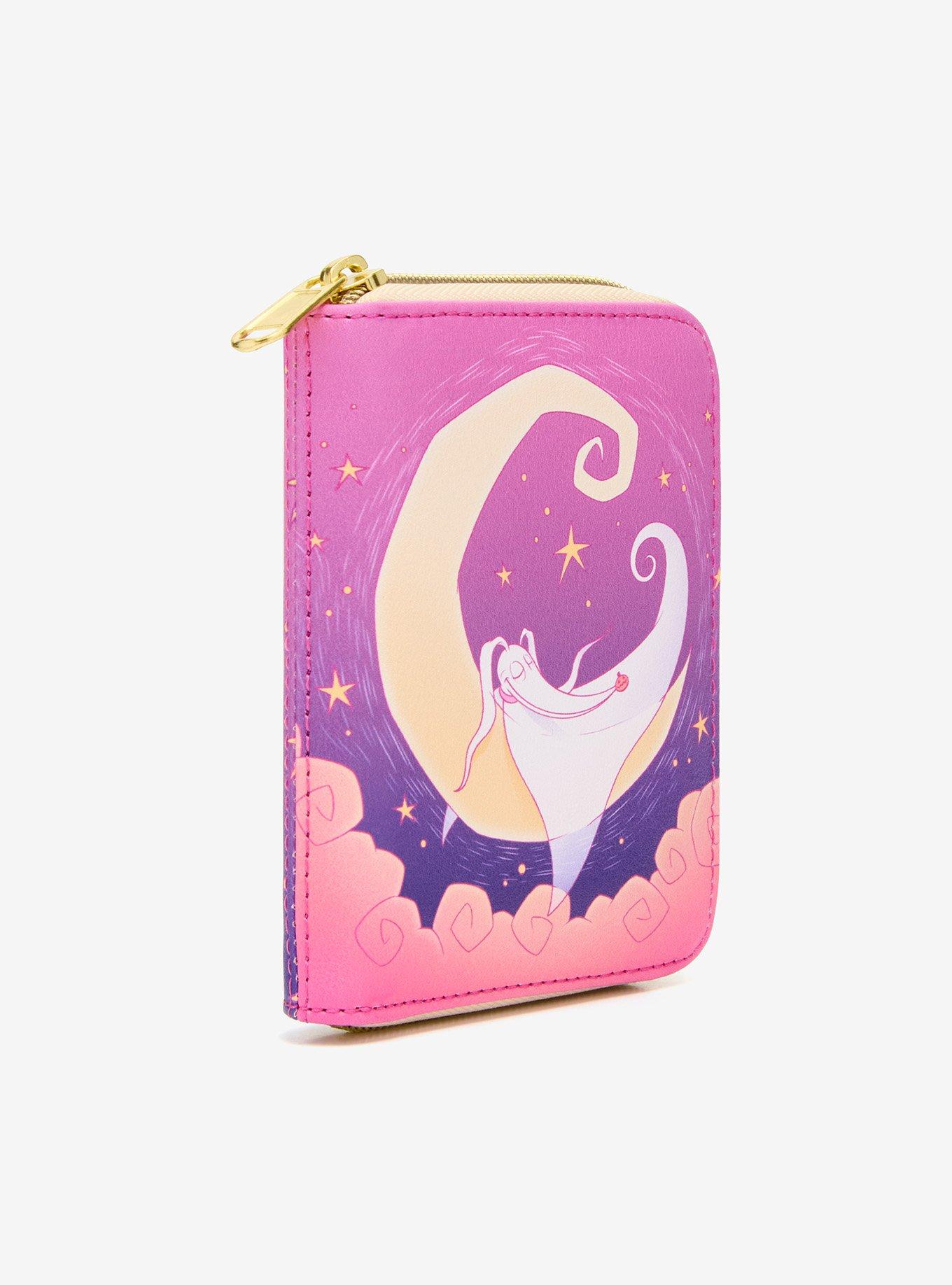 Loungefly The Nightmare Before Christmas Zero Moon Mini Zipper Wallet, , hi-res