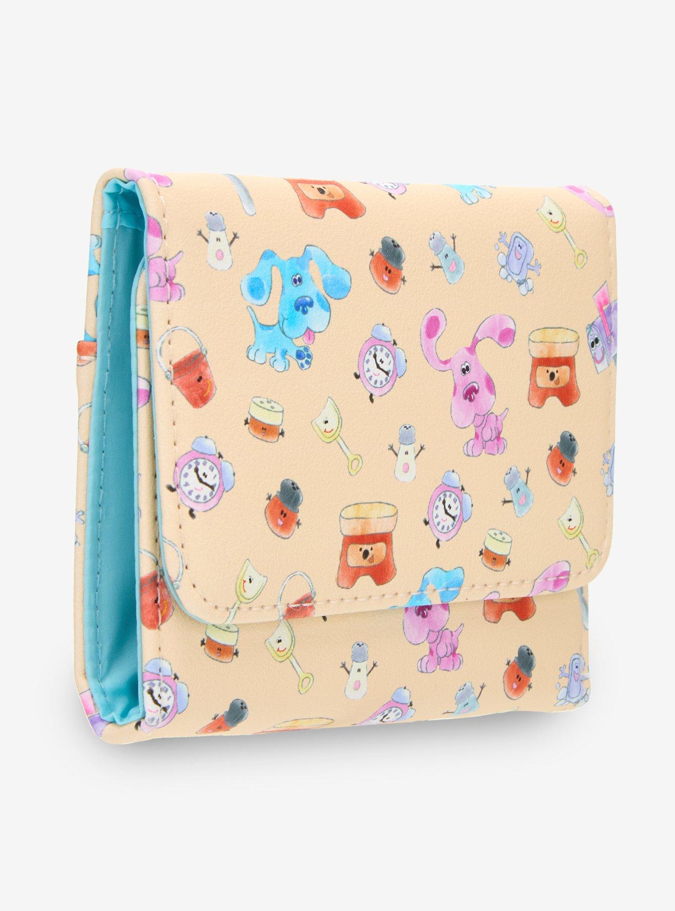 Loungefly Blue's Clues Characters Mini Flap Wallet, , hi-res