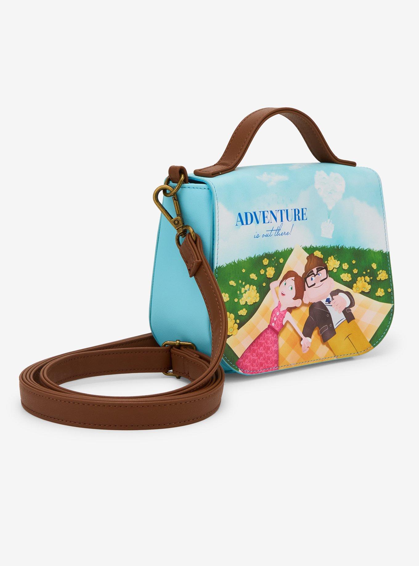 Loungefly Disney Pixar Up Carl & Ellie Picnic Crossbody Bag, , hi-res
