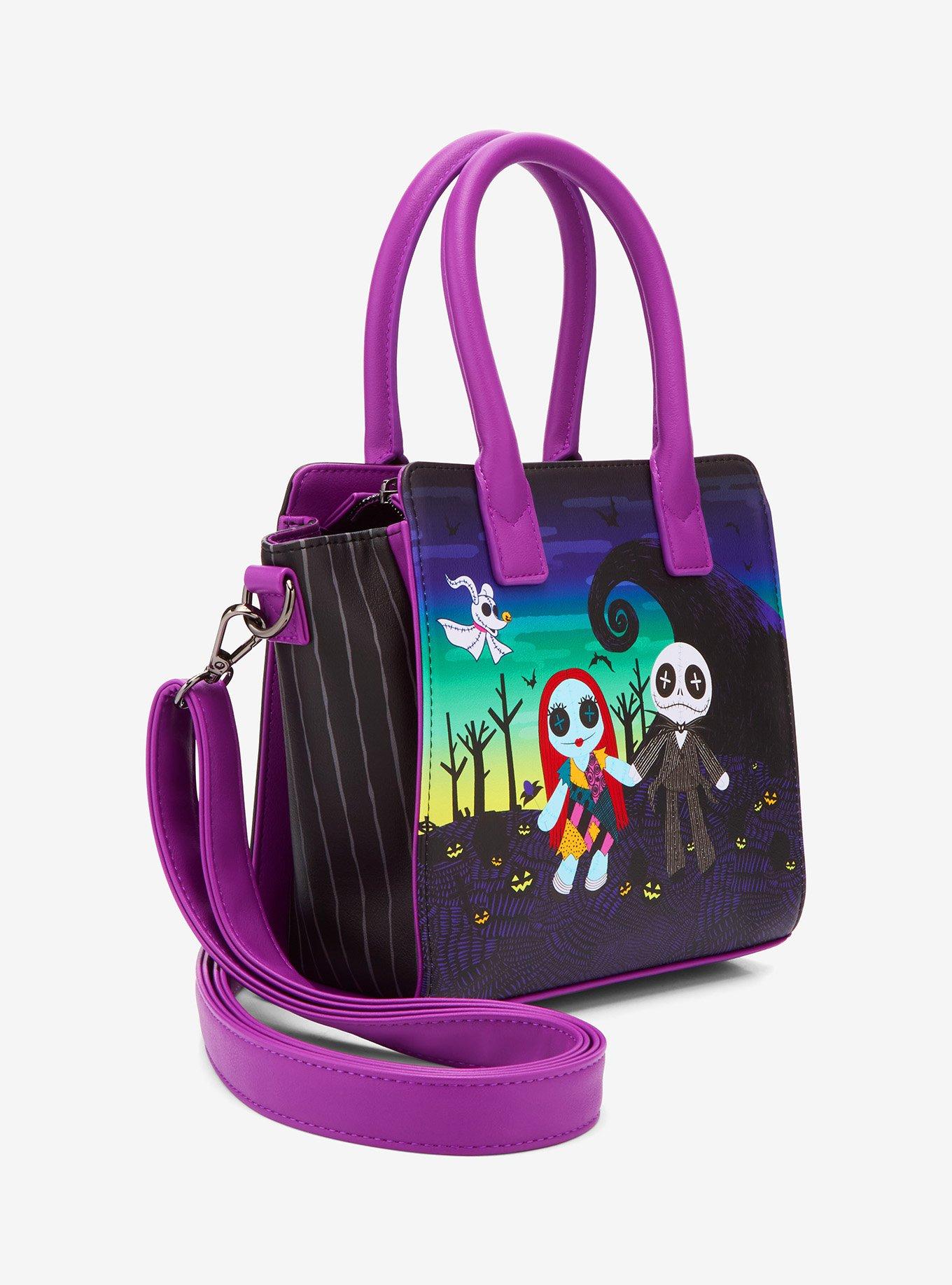 Loungefly The Nightmare Before Christmas Jack & Sally Dolls Mini Satchel Bag, , hi-res