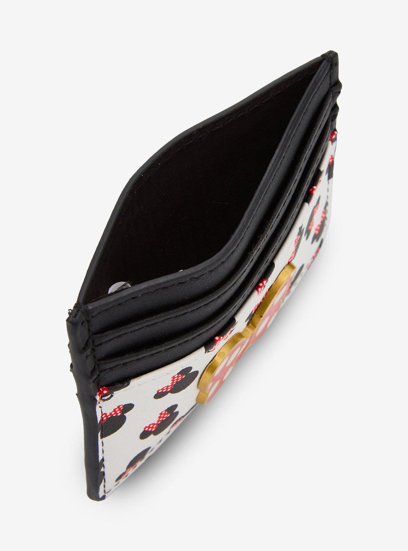Loungefly Disney Minnie Mouse Ears & Bows Cardholder, , alternate