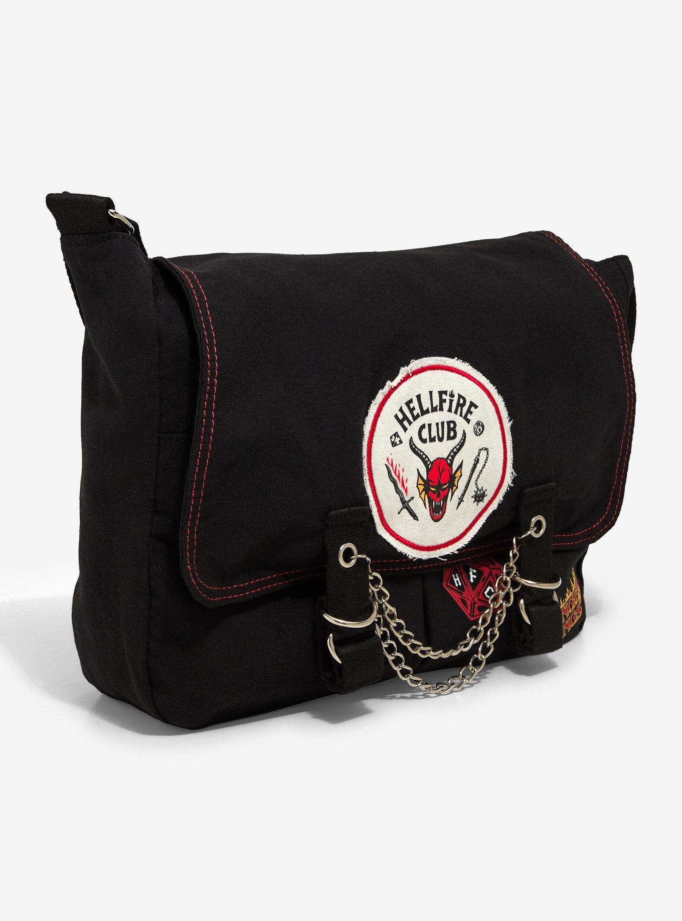Stranger Things Hellfire Club Messenger Bag, , hi-res