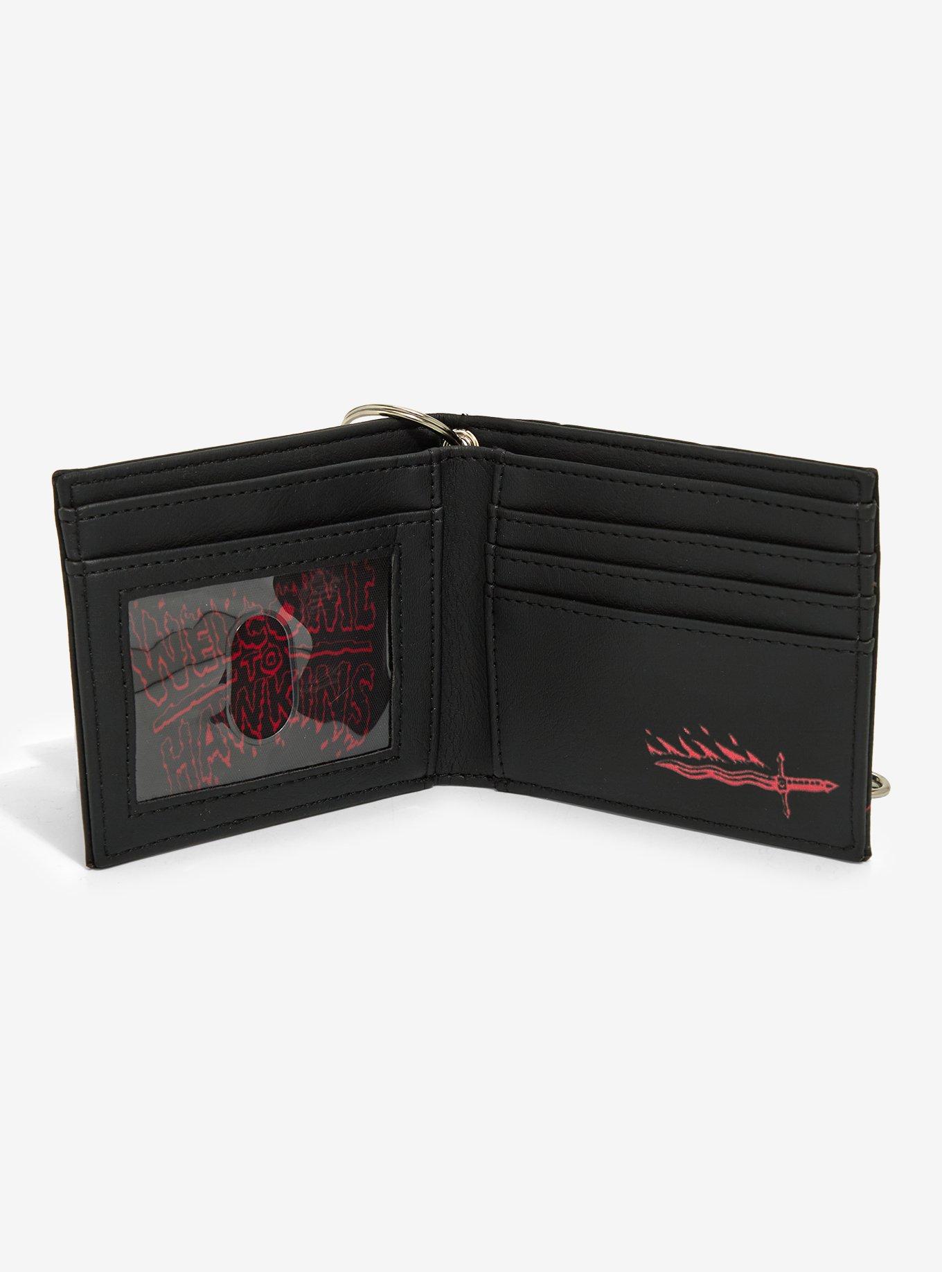 Stranger Things Hellfire Club Chain Wallet, , alternate