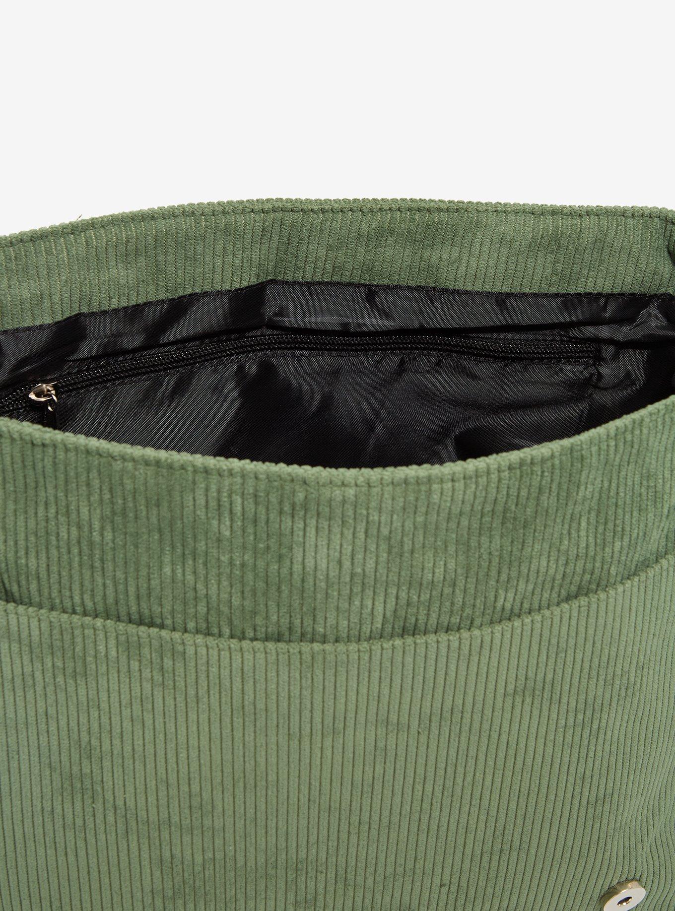 The Nightmare Before Christmas Oogie Boogie Corduroy Messenger Bag, , alternate
