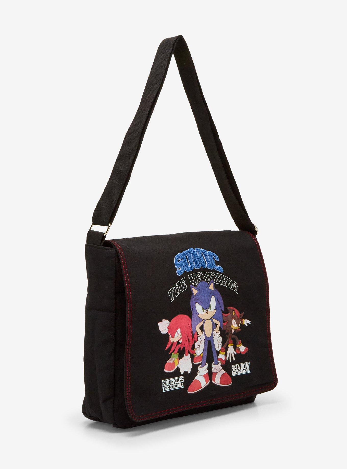Sonic The Hedgehog Trio Messenger Bag, , hi-res