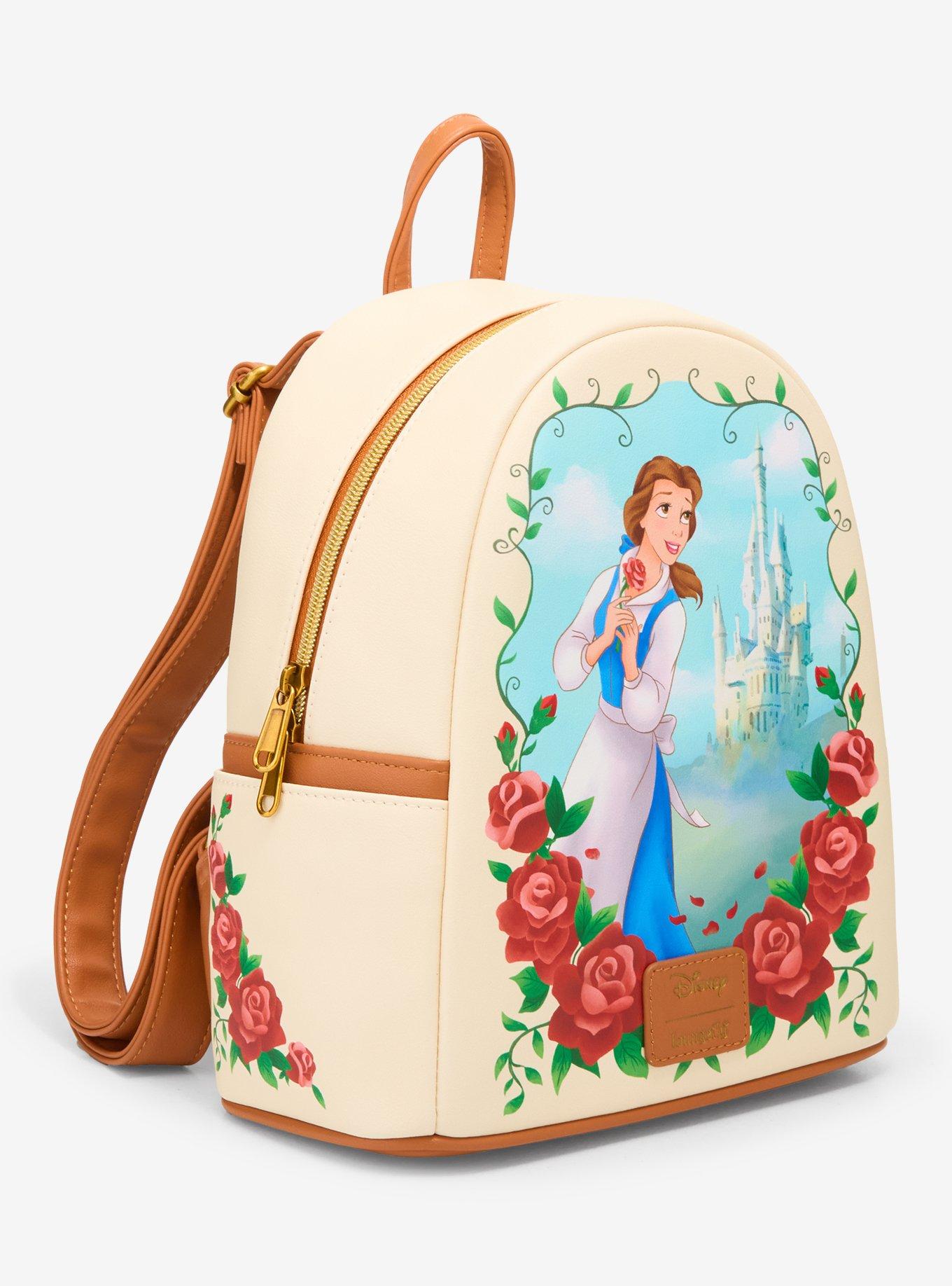 Loungefly Disney Beauty And The Beast Belle Castle Mini Backpack, , hi-res