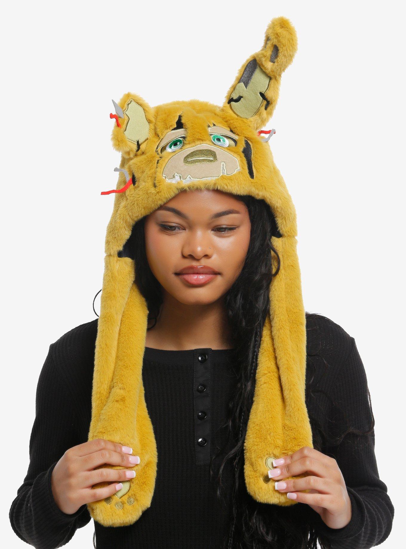 Five Nights At Freddy's Springtrap Plush Tassel Beanie With Moveable Ears, , hi-res
