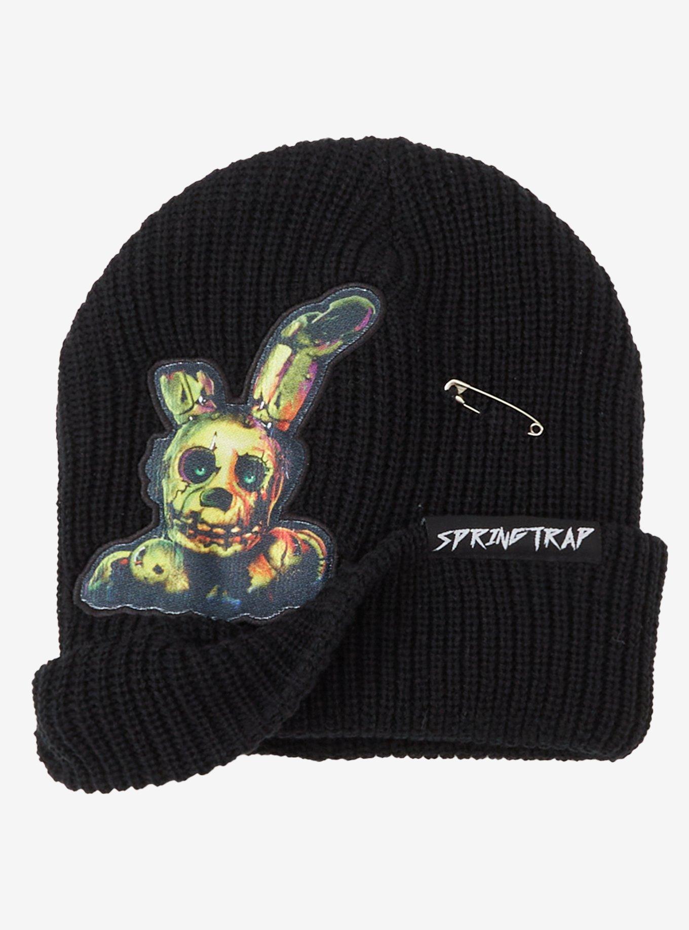 Five Nights At Freddy's Springtrap Pierced Beanie, , hi-res