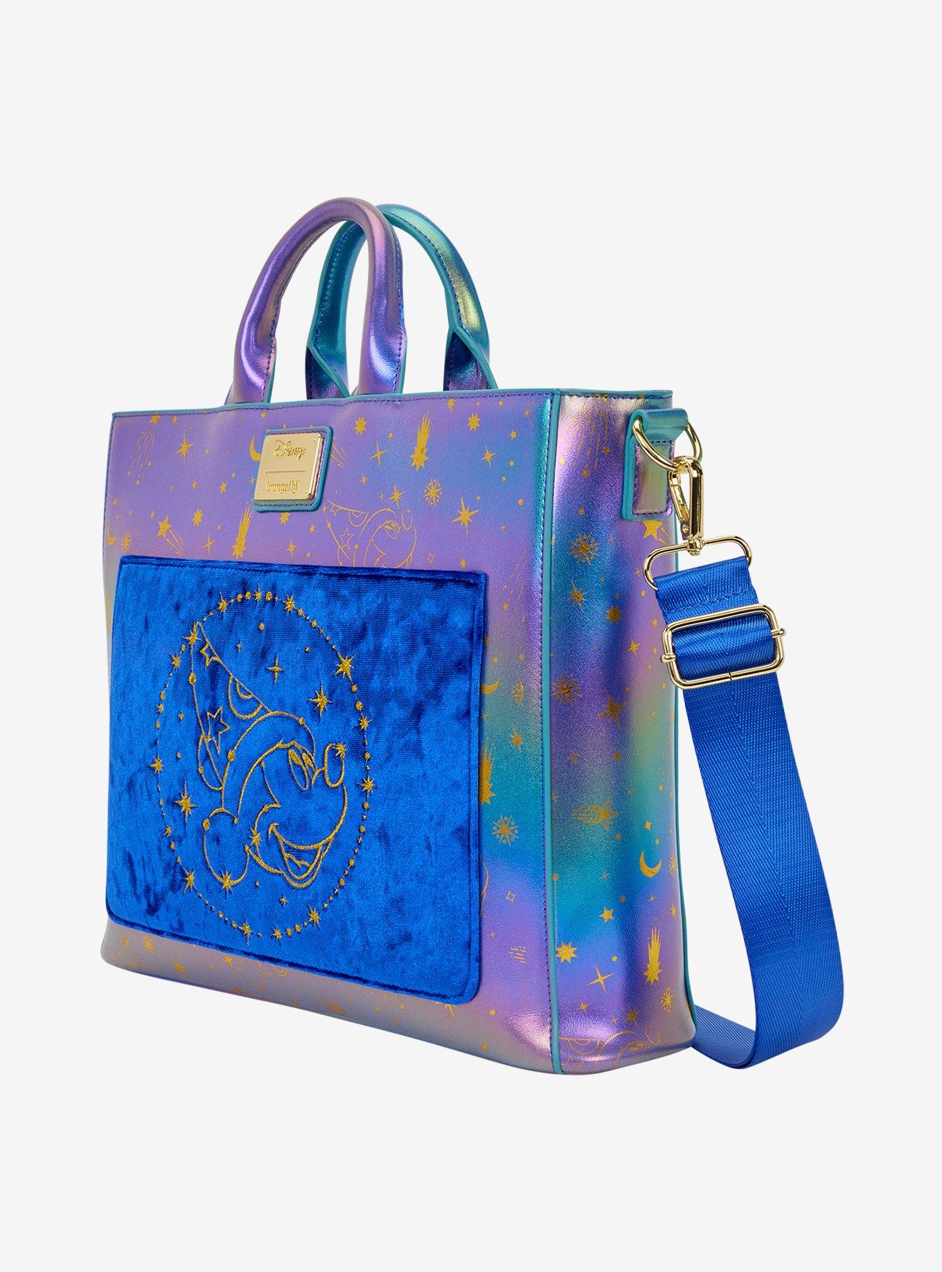 Loungefly Disney Fantasia Rainbow Shine Convertible Tote Bag, , hi-res