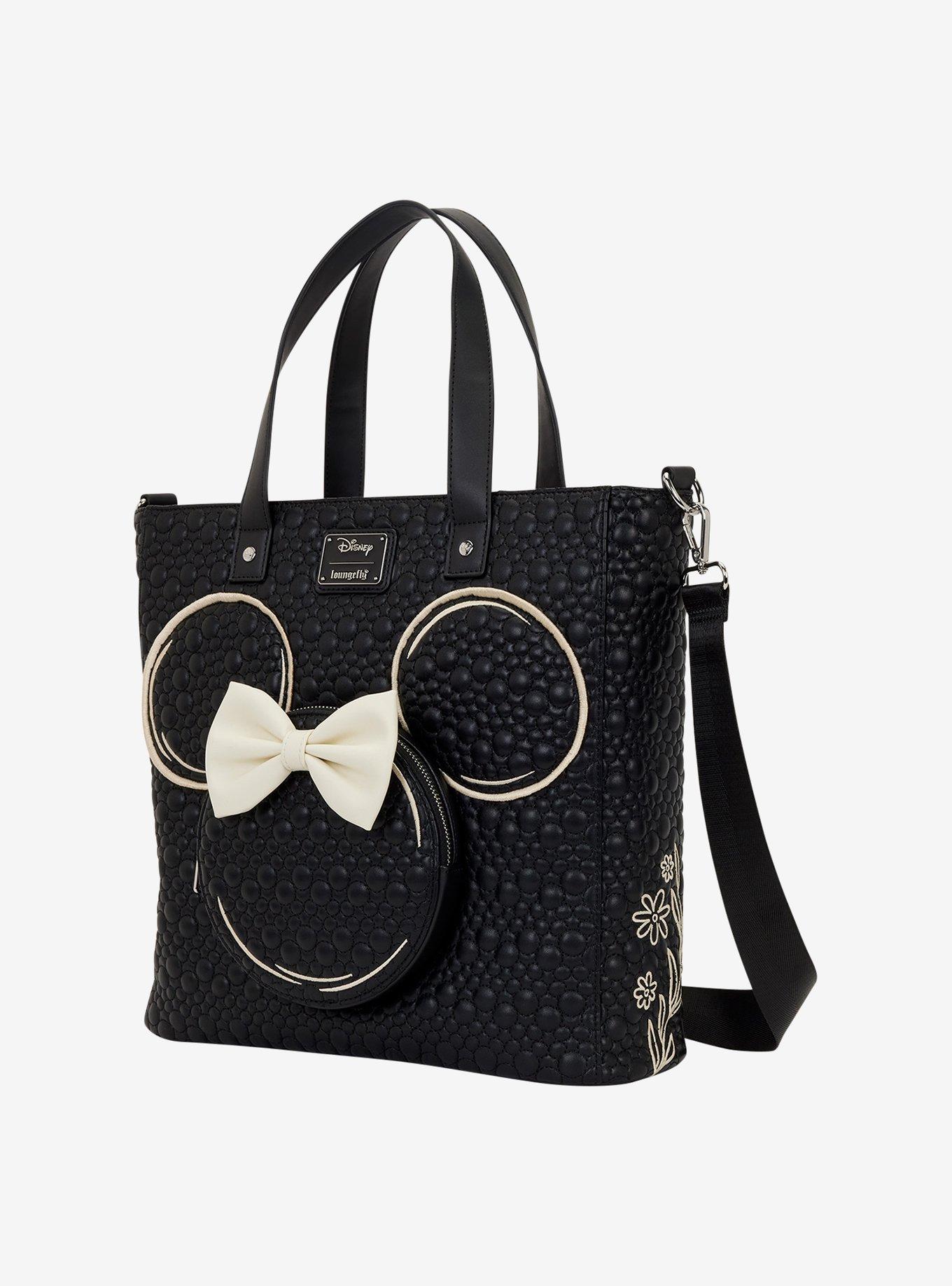 Loungefly Disney Minnie Mouse Sketch Convertible Tote Bag, , hi-res