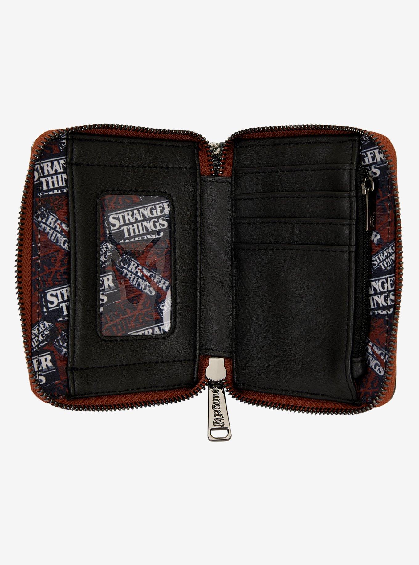 Loungefly Stranger Things Hawkins Post Demogorgon Wallet