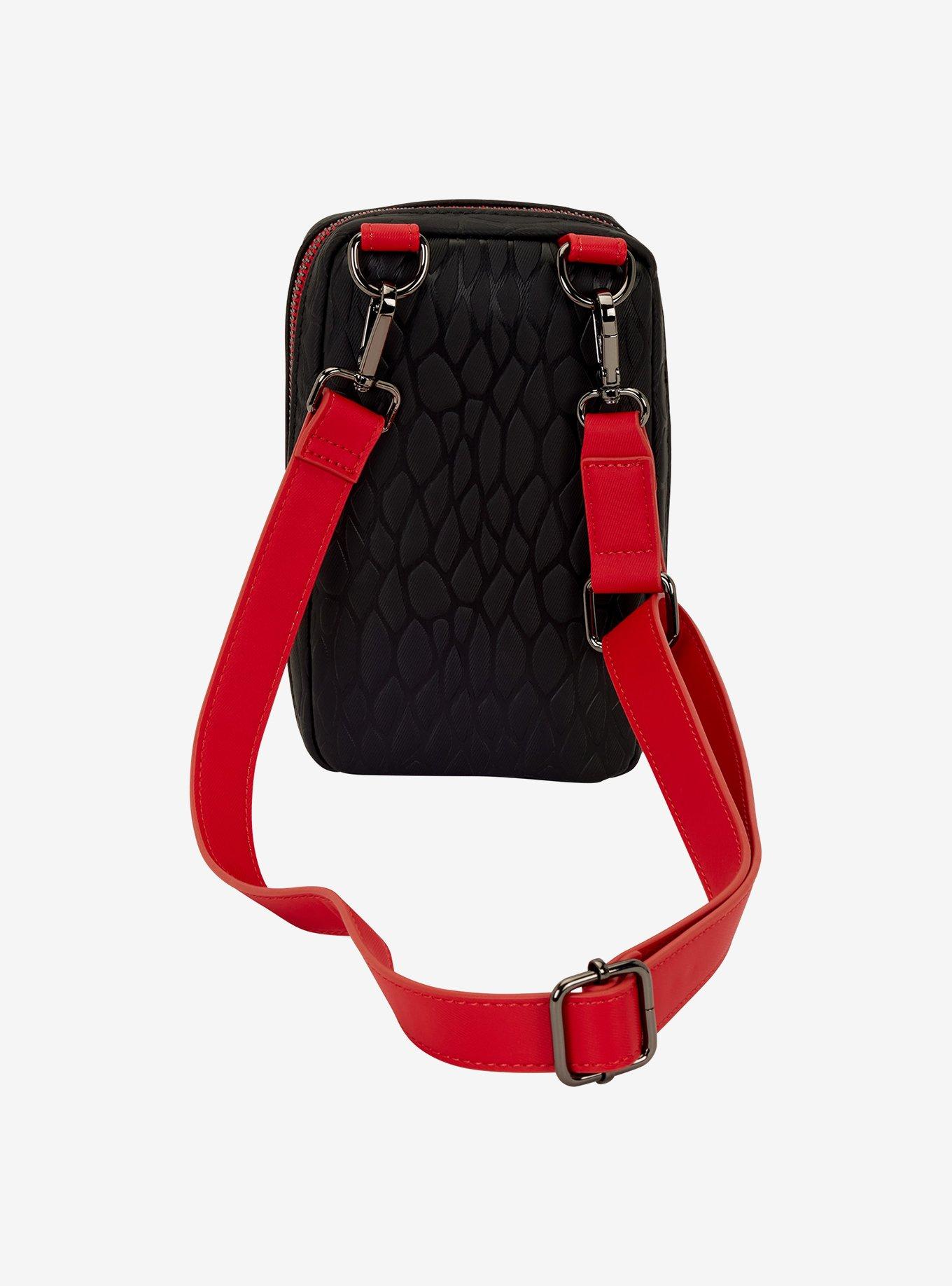 Loungefly Godzilla Tonal Portrait Crossbody Bag with Coin Purse, , alternate