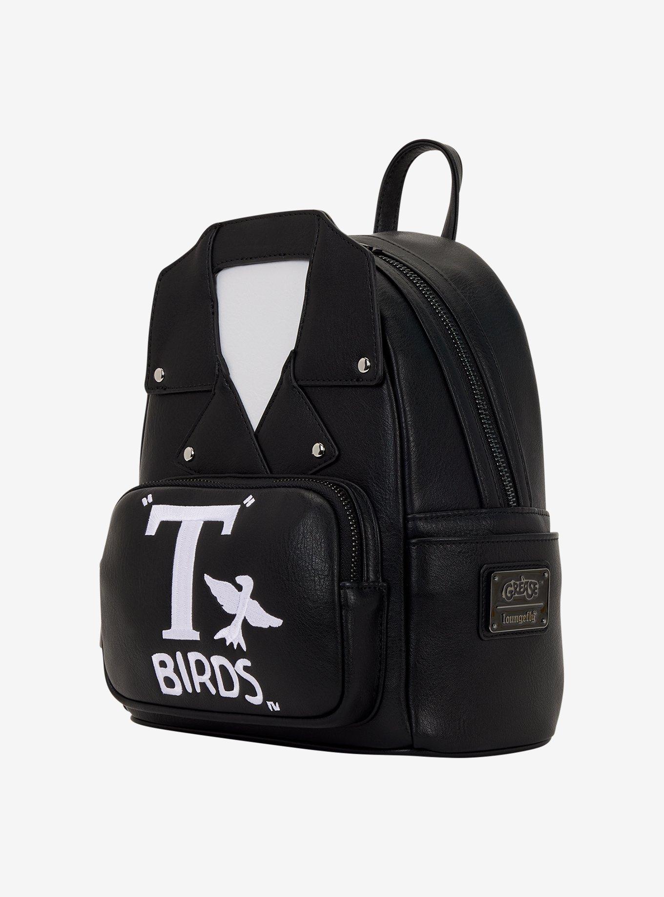 Loungefly Grease T-Birds Leather Jacket Figural Mini Backpack, , alternate
