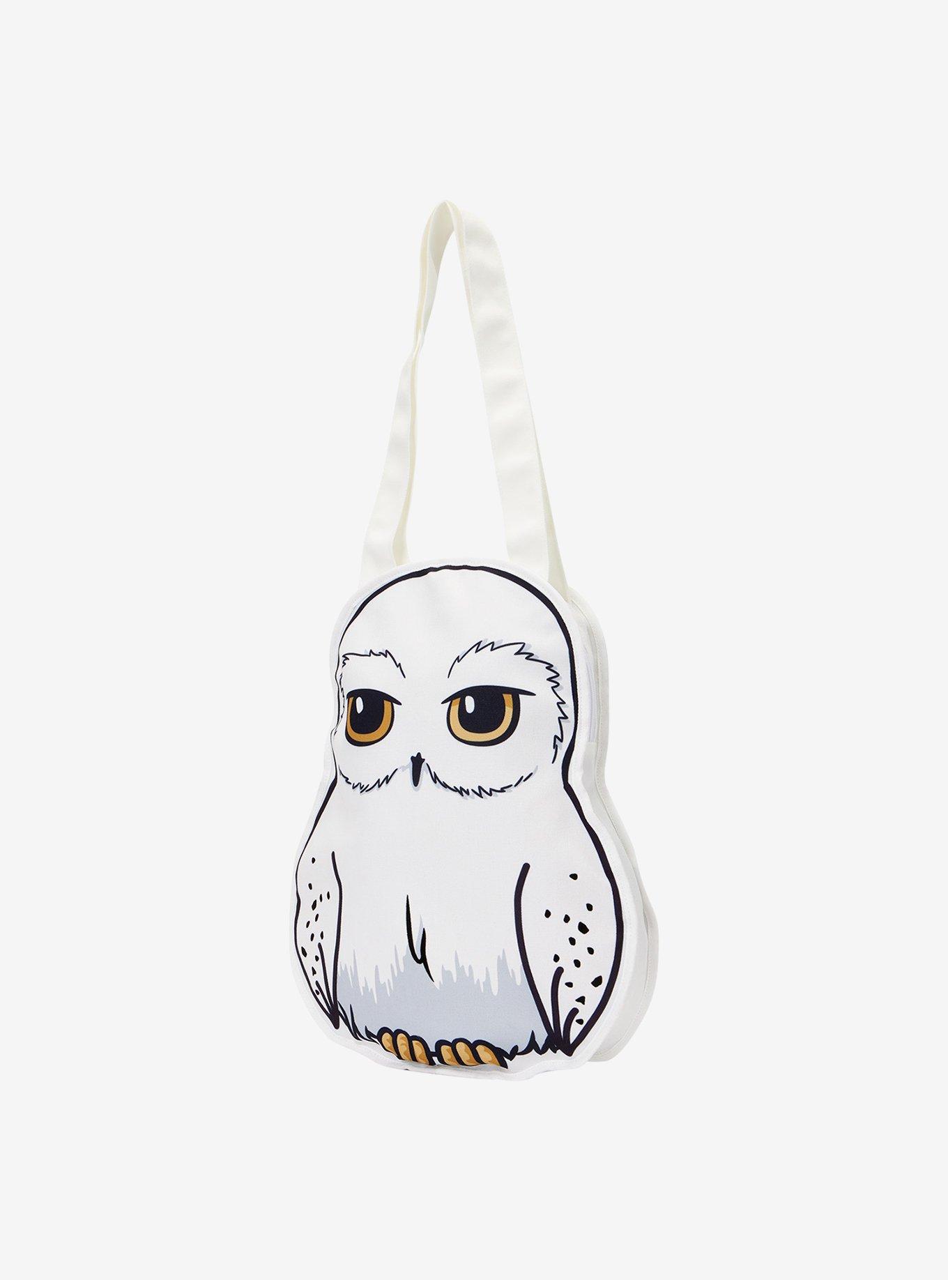 Loungefly Harry Potter Hedwig Figural Canvas Tote Bag