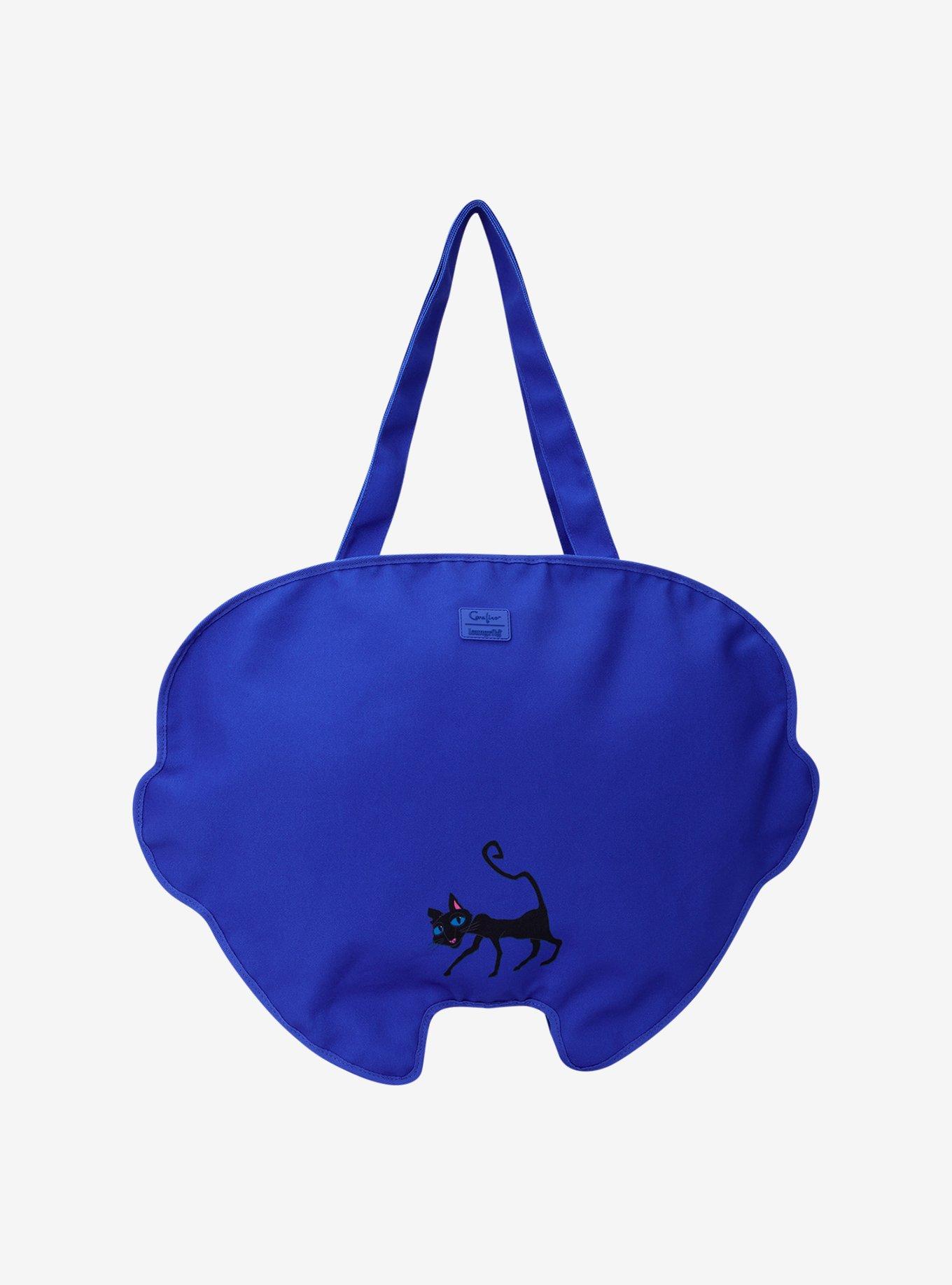 Loungefly Coraline Face Figural Canvas Tote Bag