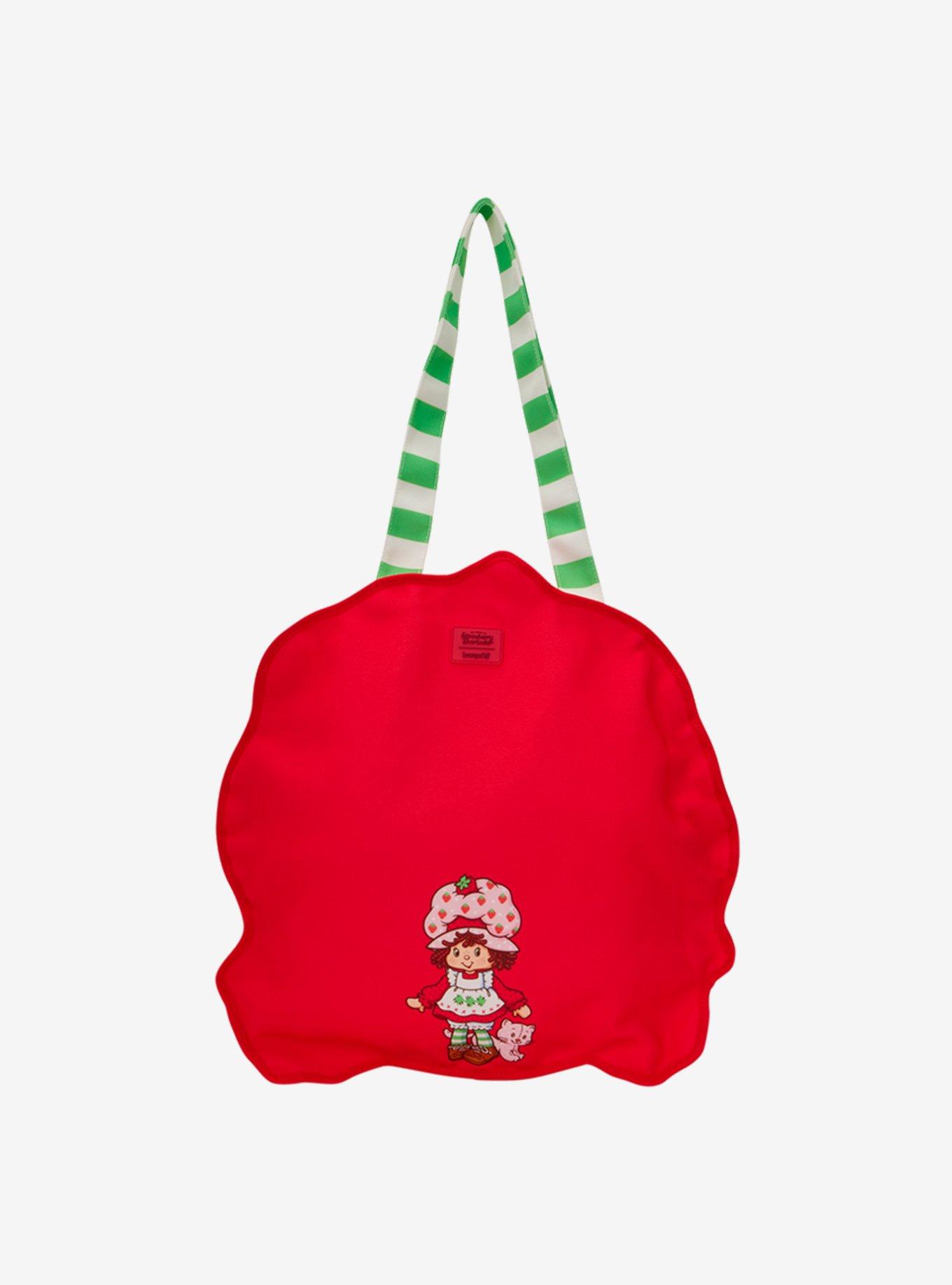 Loungefly Strawberry Shortcake Figural Canvas Tote Bag, , alternate