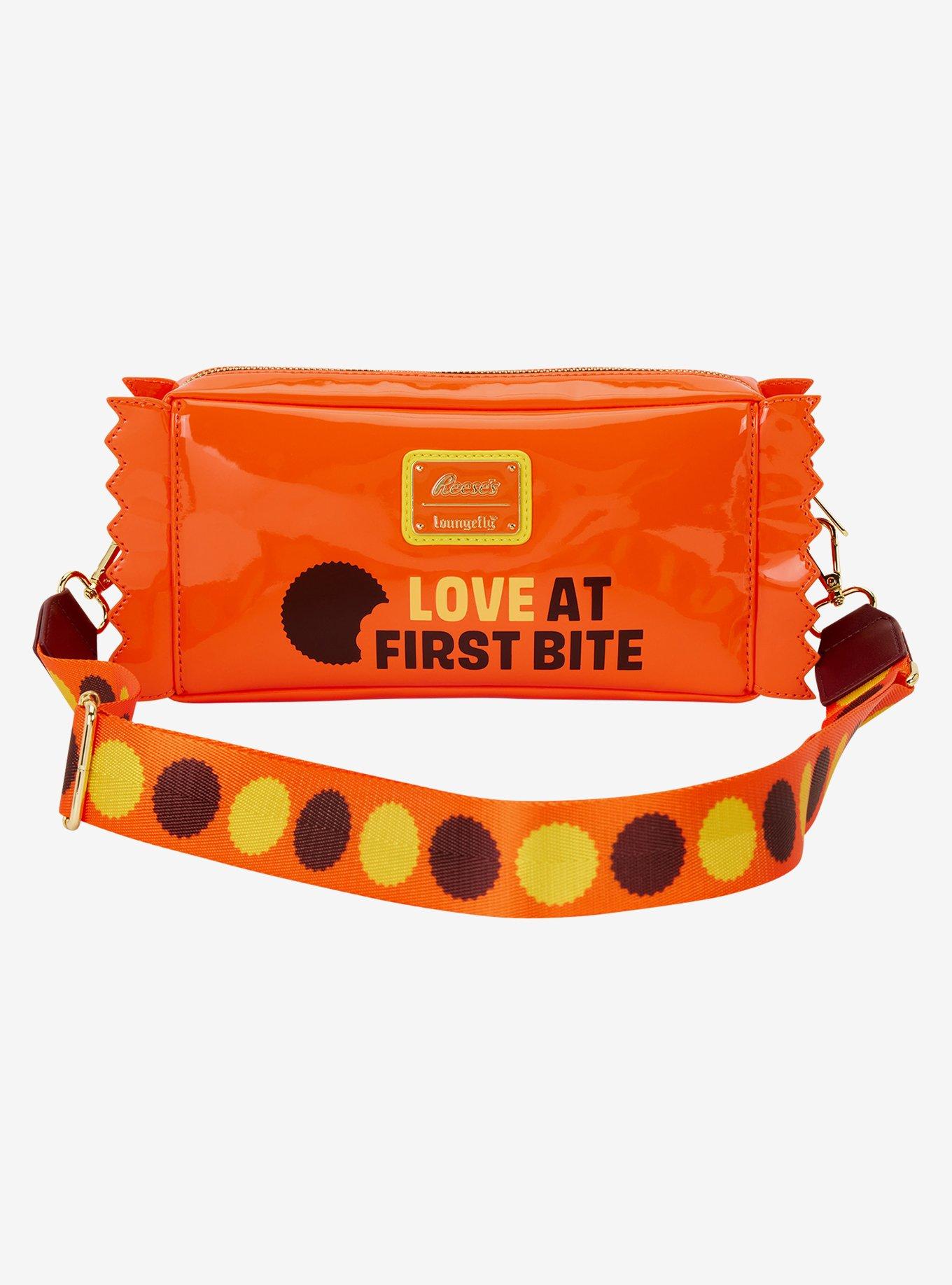 Loungefly Hershey's Reese's Peanut Butter Cups Figural Crossbody Bag with Coin Purse
