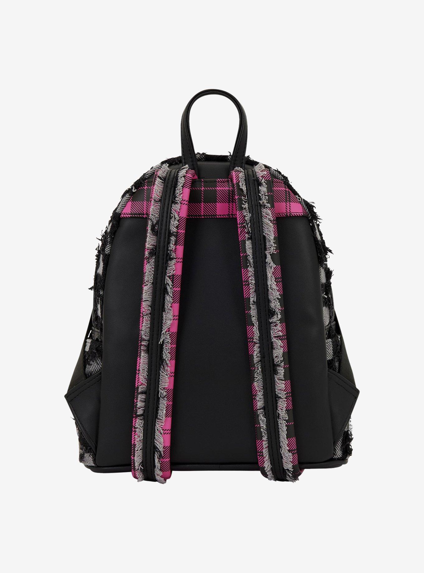 Loungefly Avril Lavigne Logo Patchwork Mini Backpack, , alternate