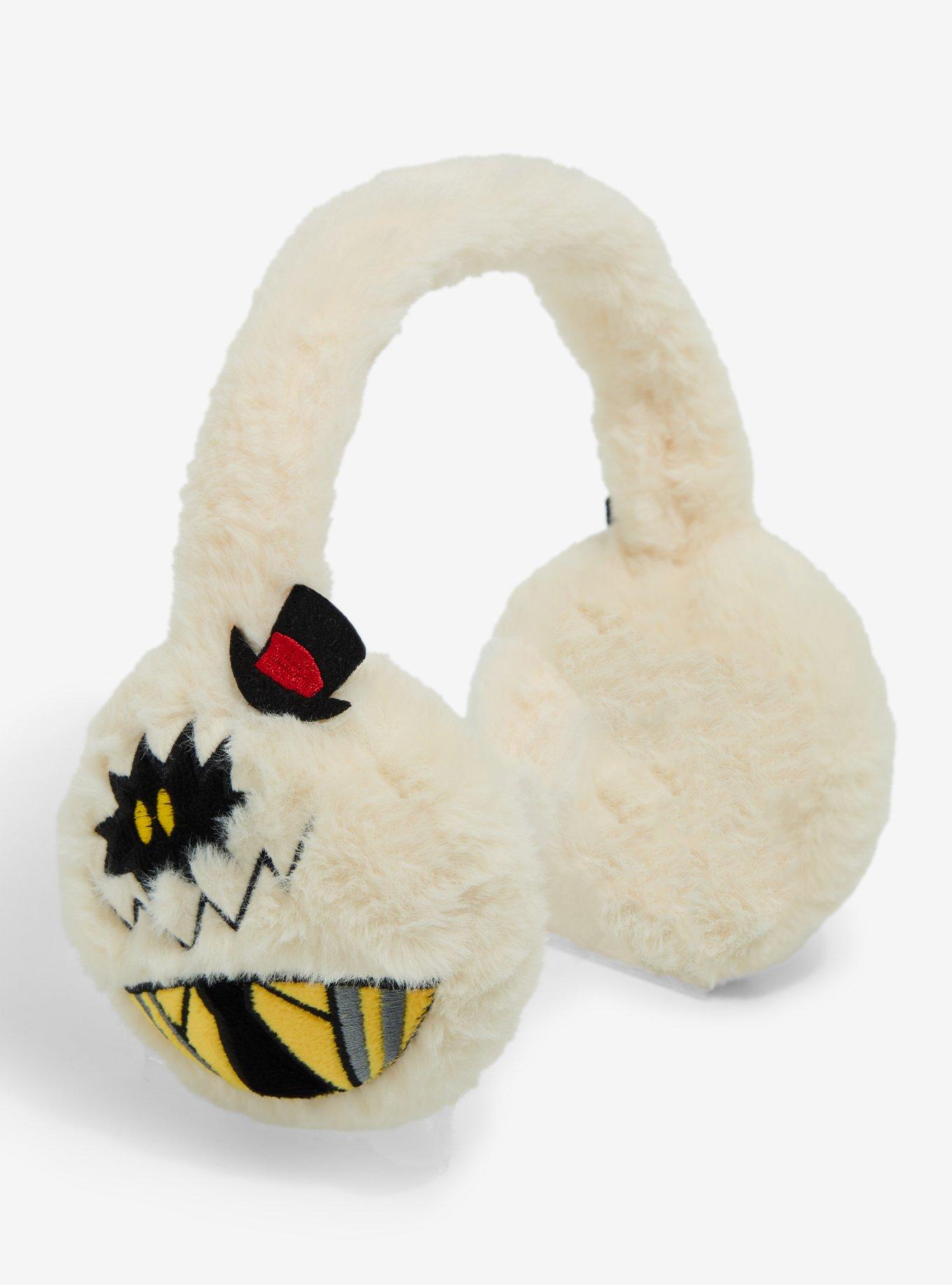 Hazbin Hotel Egg Boiz Fuzzy Earmuffs, , alternate