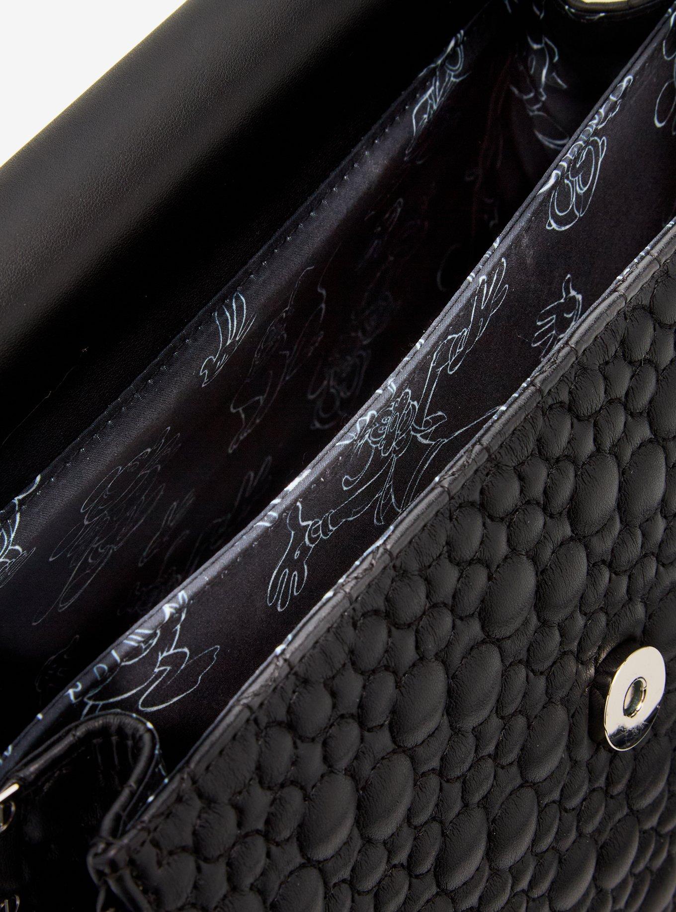 Loungefly Disney Mickey Mouse Textured Crossbody Bag, , alternate - view 4