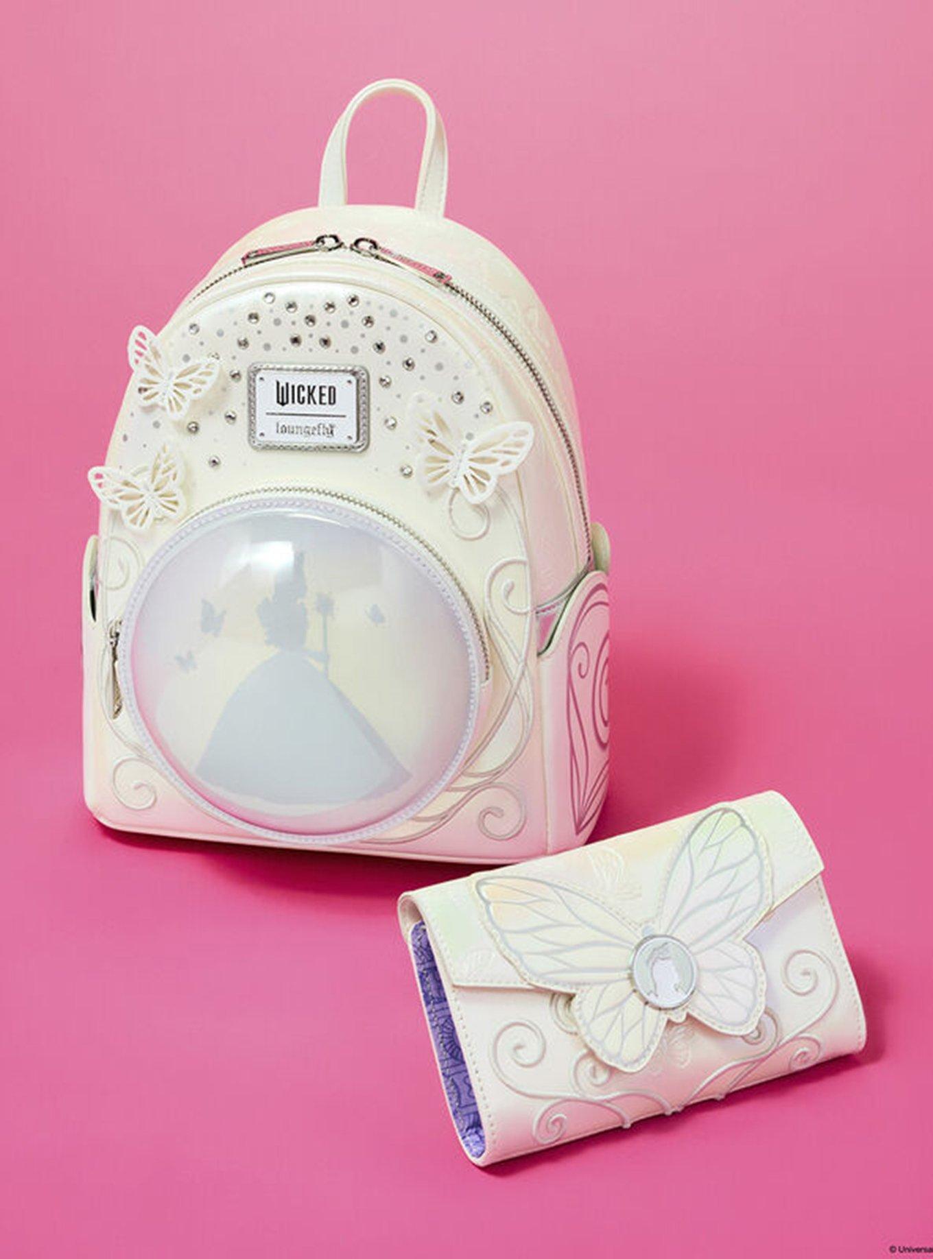 Loungefly Wicked: For Good Glinda Butterfly Wallet, , alternate