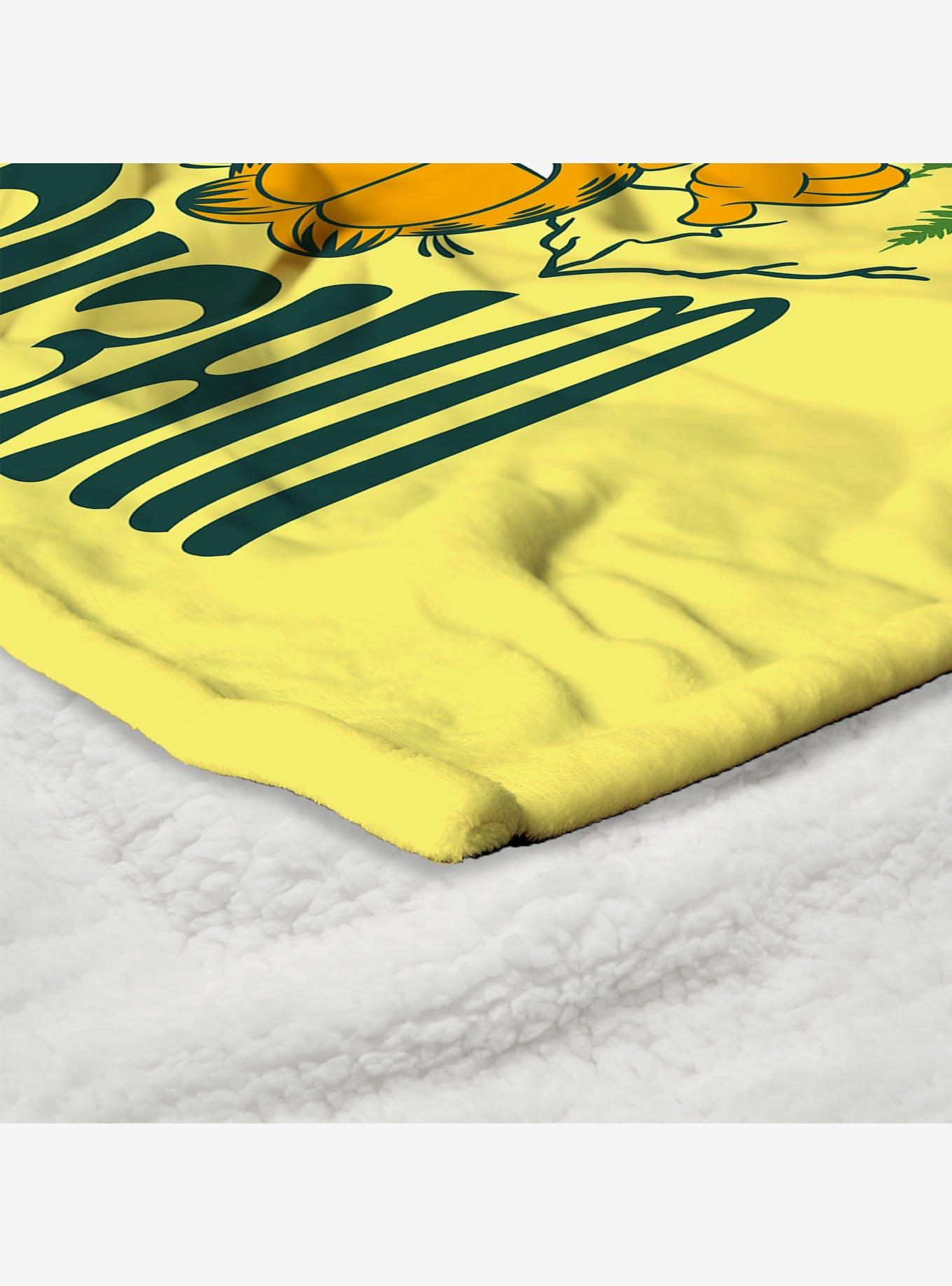 Garfield Where's The TV Silk Touch Sherpa Throw Blanket, , alternate