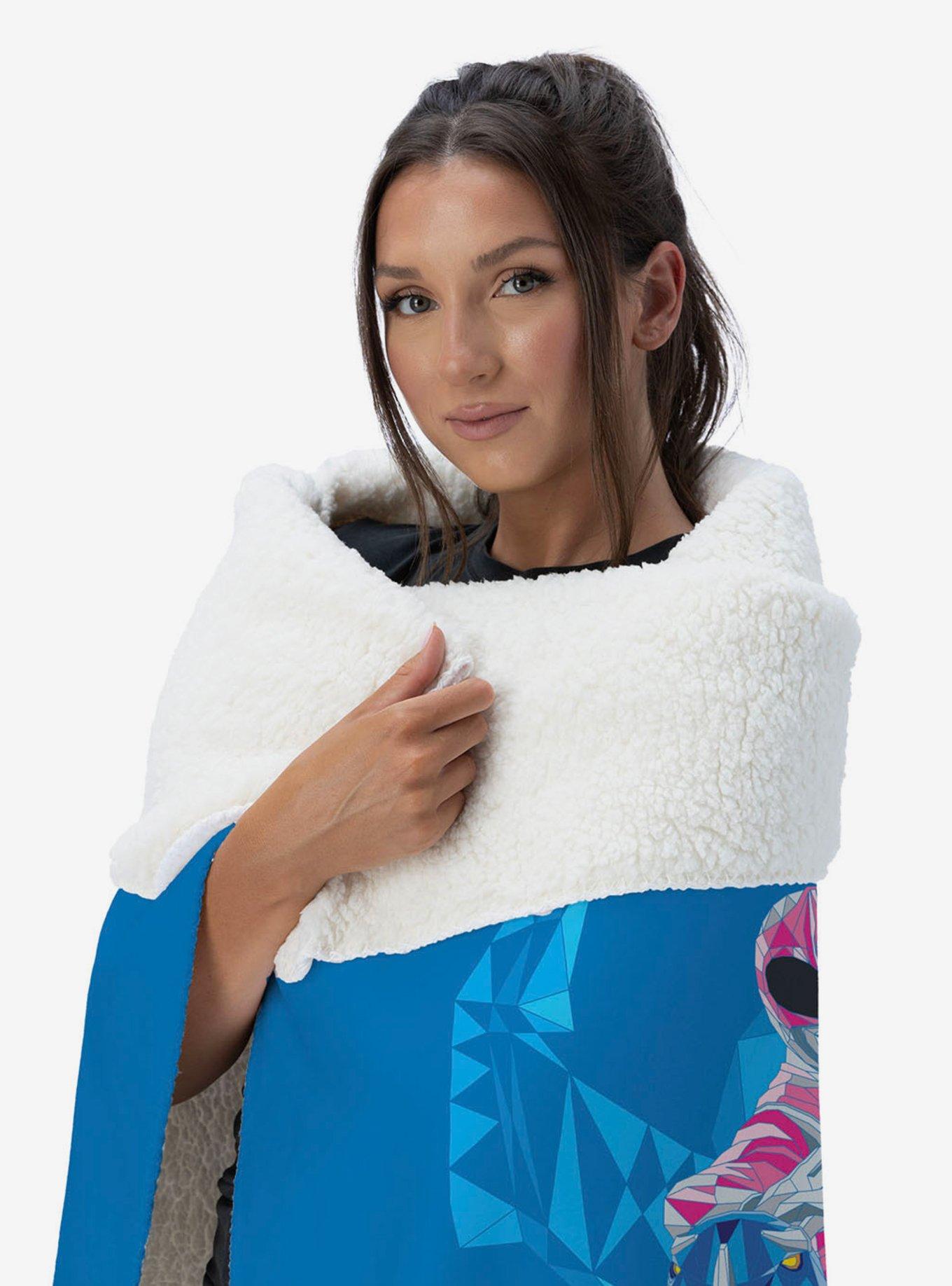 Mighty Morphin Power Rangers All Systems Go Silk Touch Sherpa Throw Blanket, , alternate