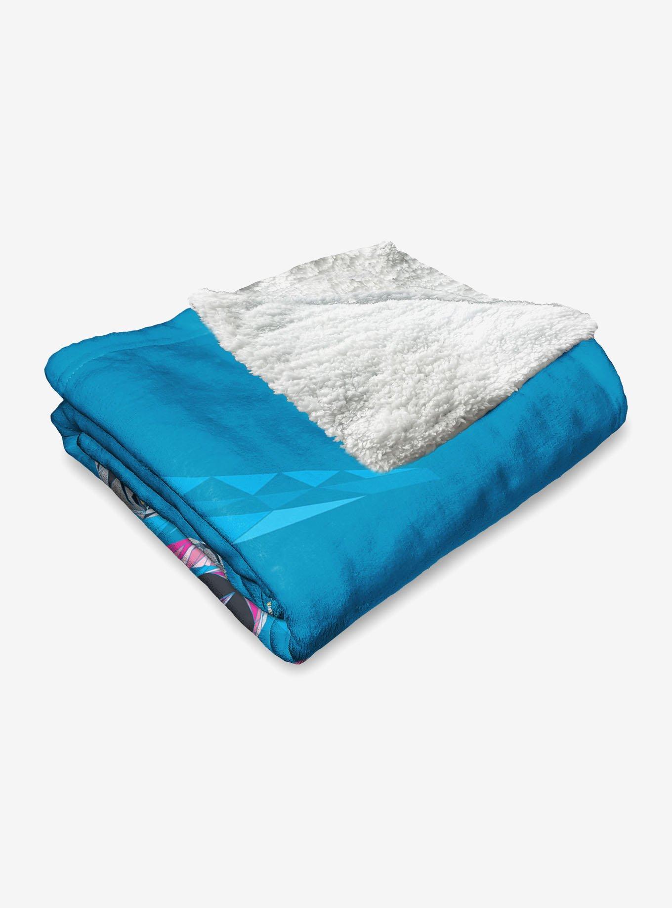 Mighty Morphin Power Rangers All Systems Go Silk Touch Sherpa Throw Blanket, , alternate