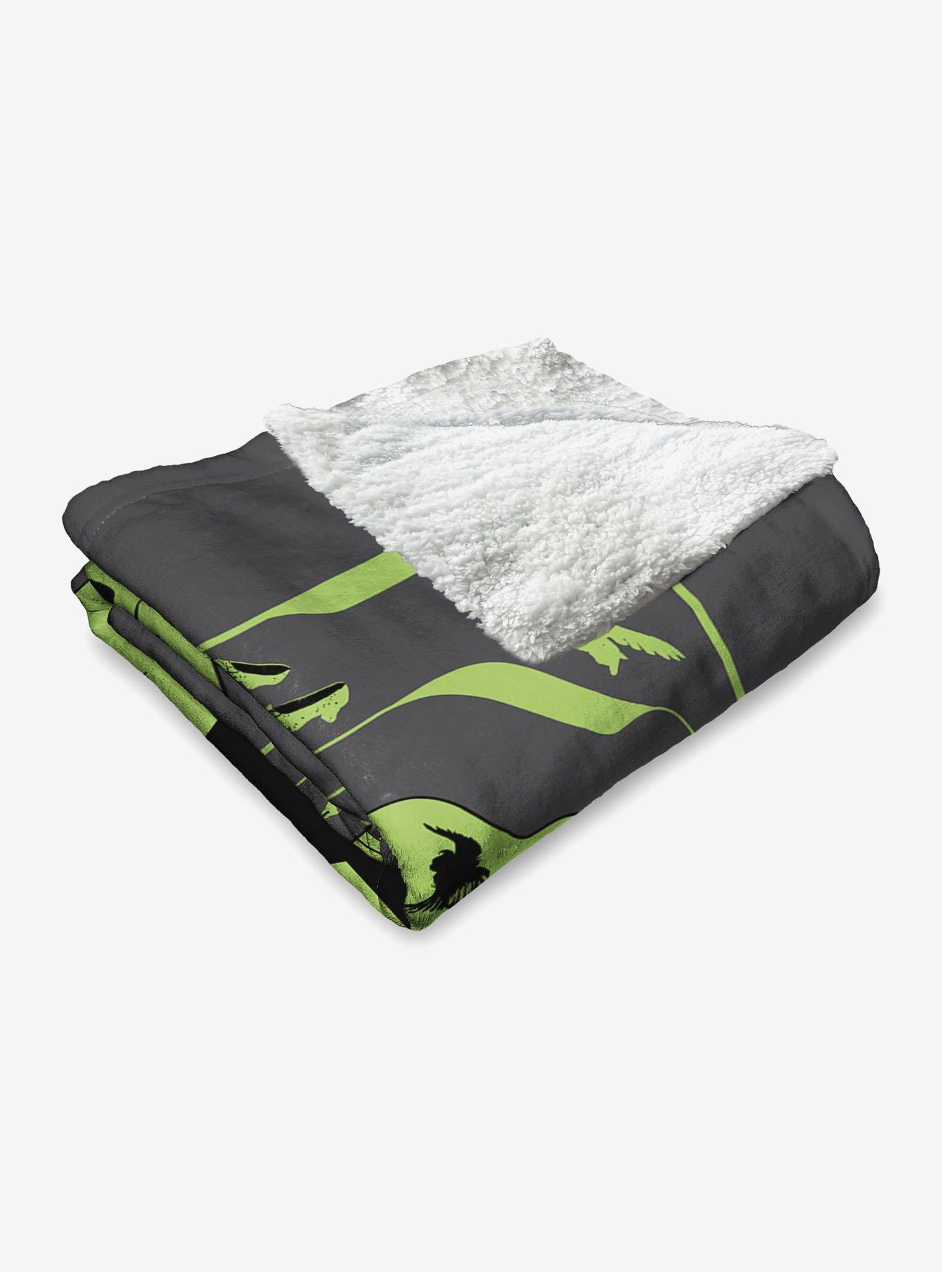 The Wizard of Oz Don't Add Water Silk Touch Sherpa Throw Blanket, , alternate